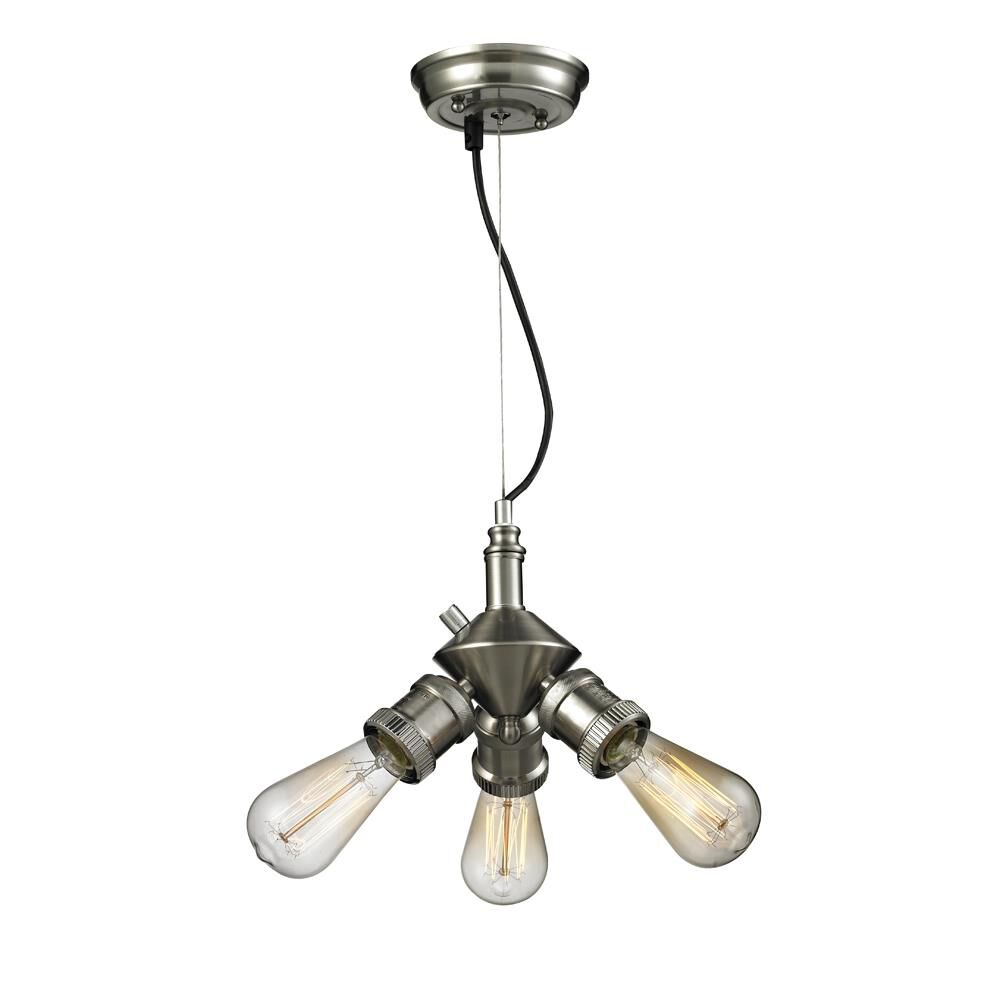 Bruno Marashlian Bare Bulb 8 Inch 2 Light Mini Chandelier by Innovations Lighting