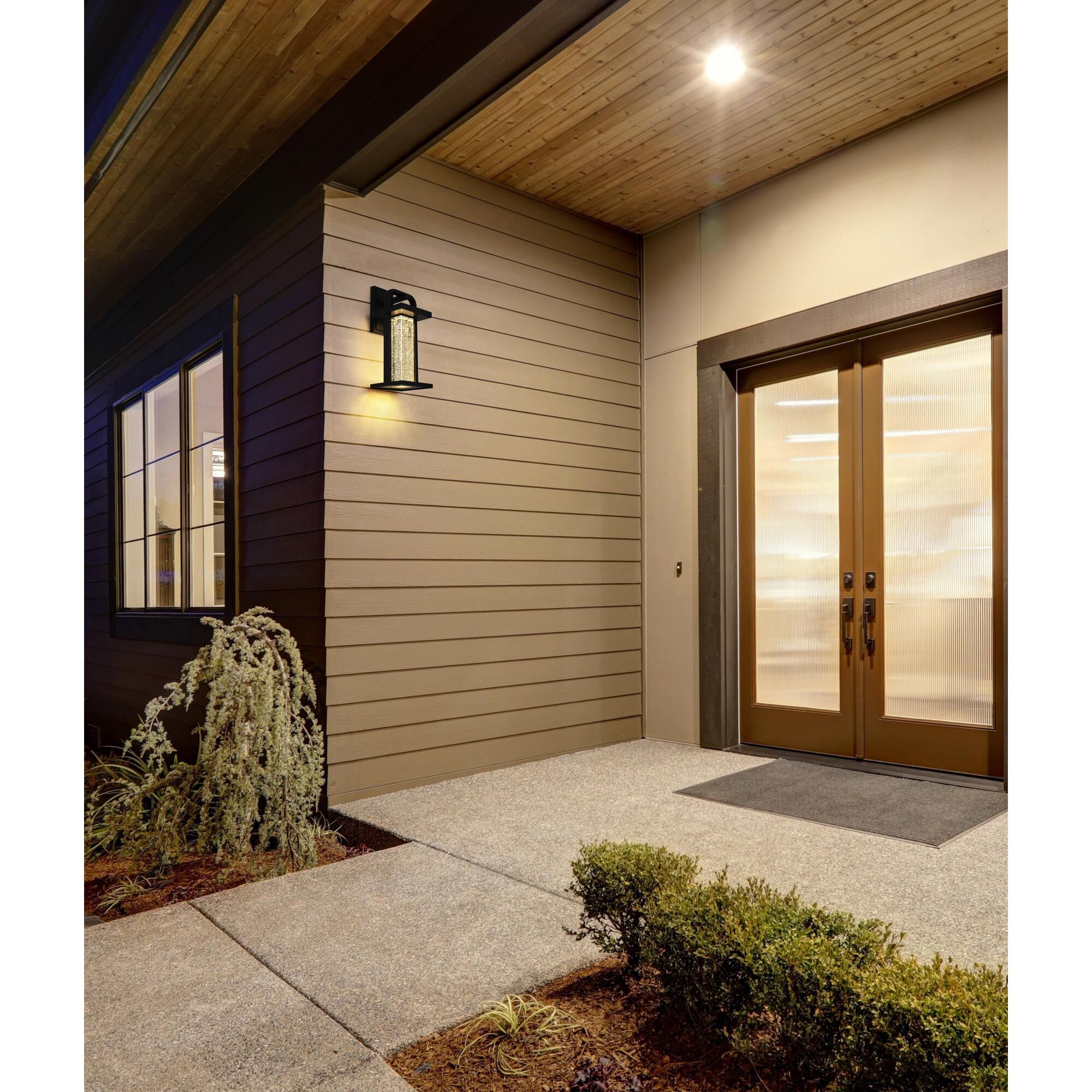 Uriah 16 inch Outdoor Wall Light by Elegant Lighting