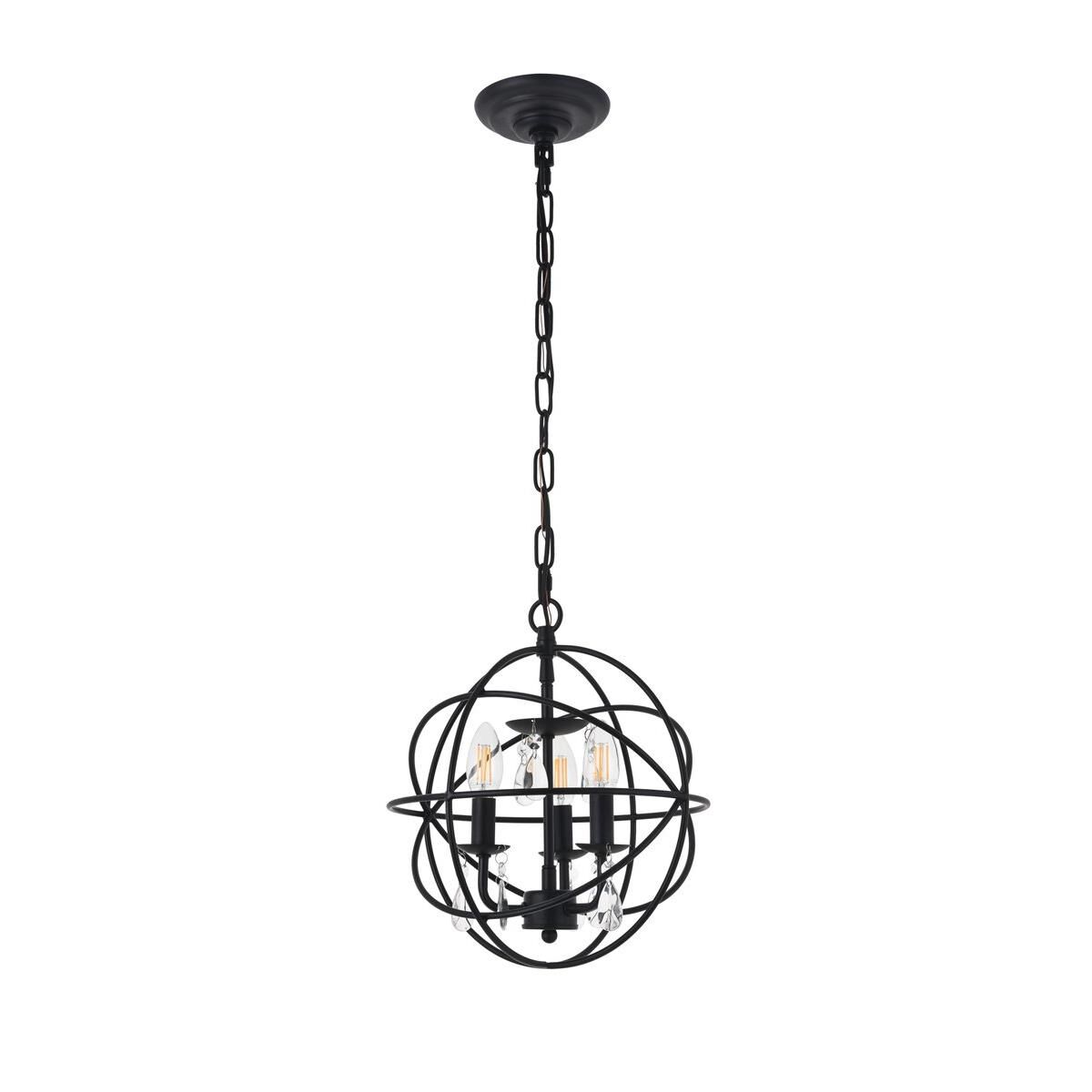 Wallace 12 Inch Mini Pendant by Elegant Lighting