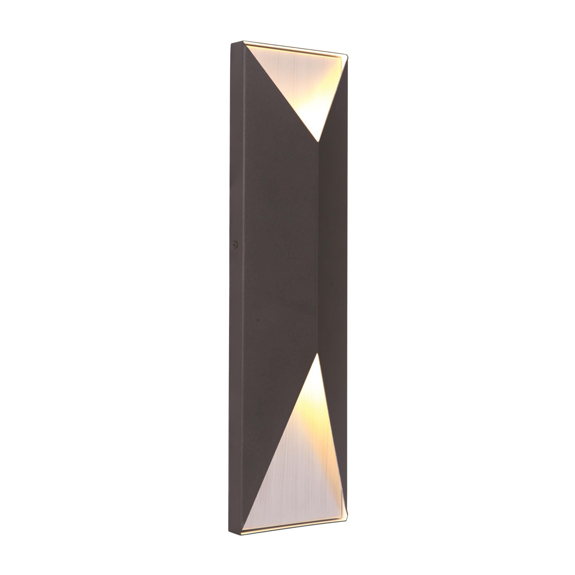 Peak 18 Inch Tall 2 Light LED Outdoor Wall Light by Craftmade
