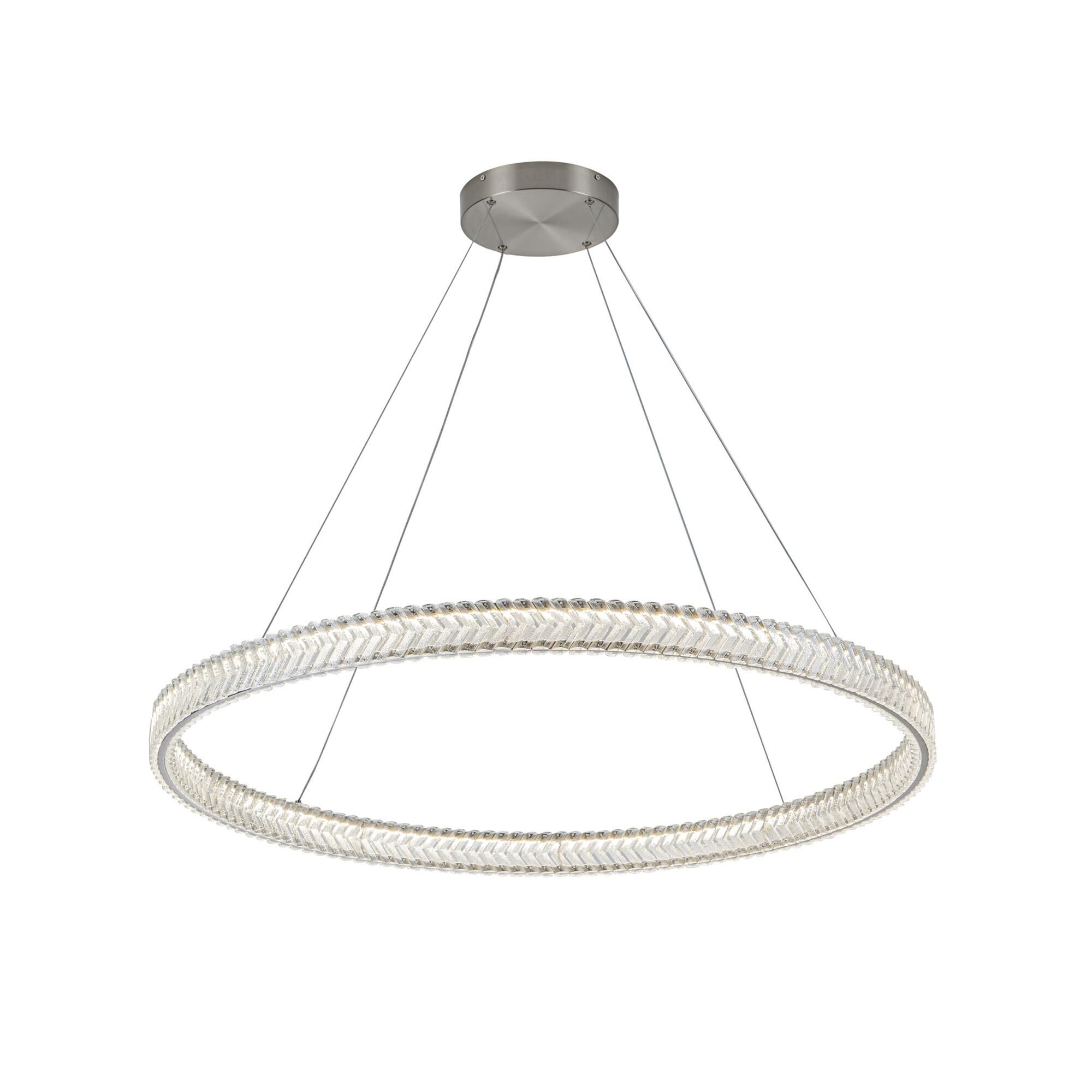 Shown in Brushed Nickel finish