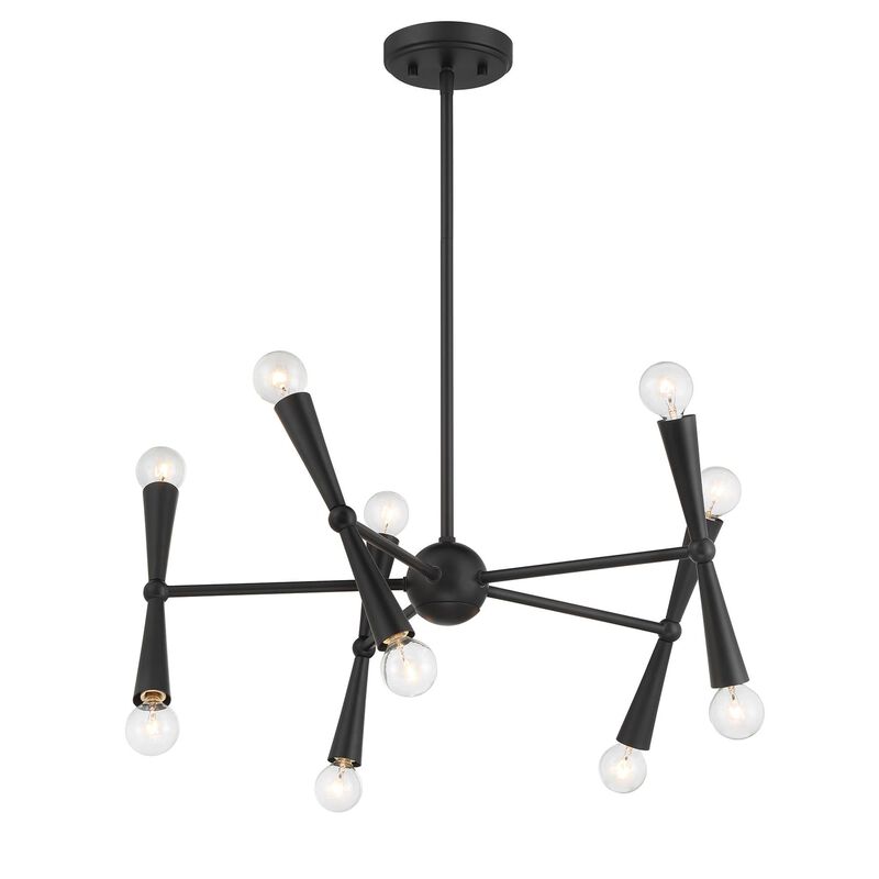 24 Inch Chandelier by Meridian Lighting