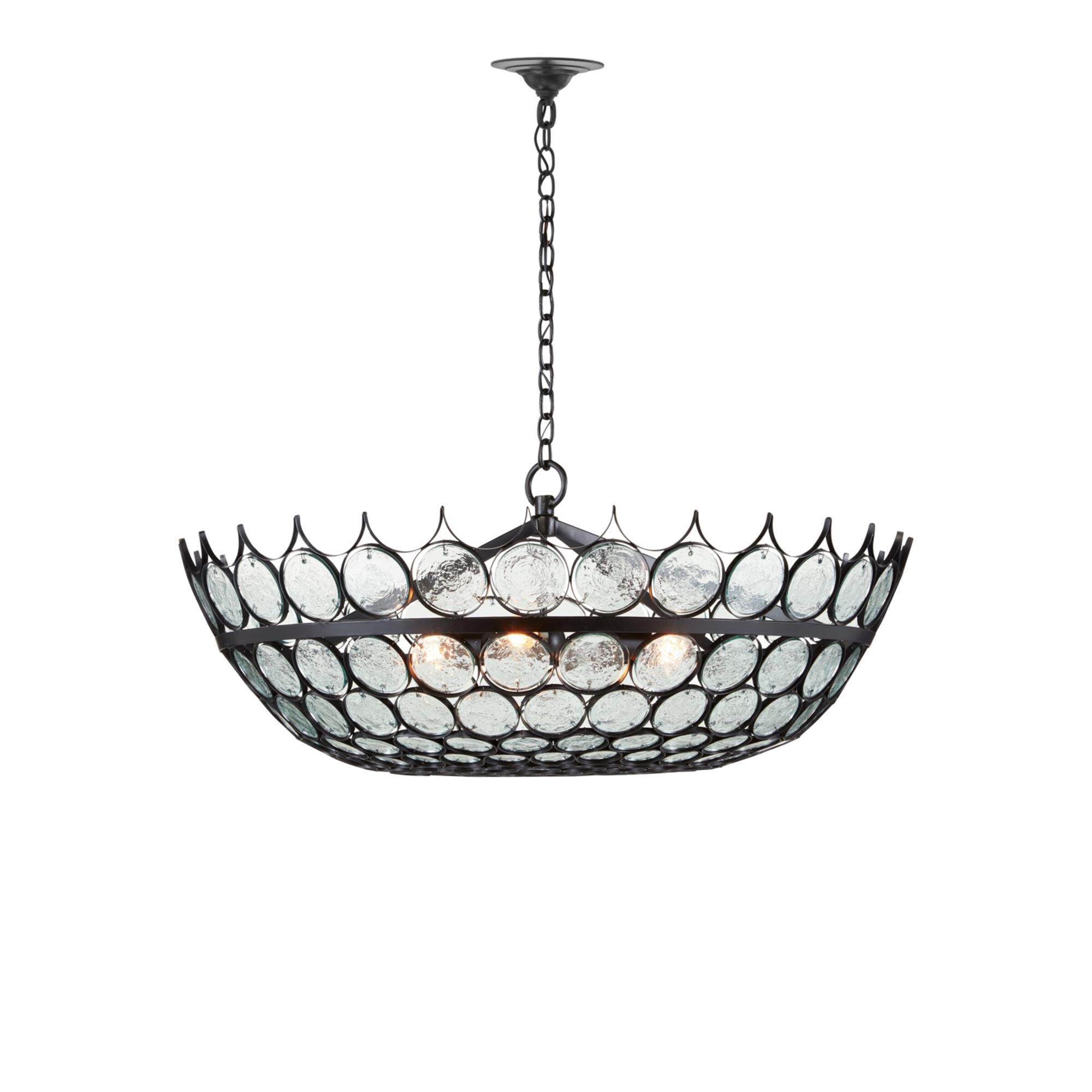 Bunny Williams Augustus 38 Inch 3 Light Chandelier,