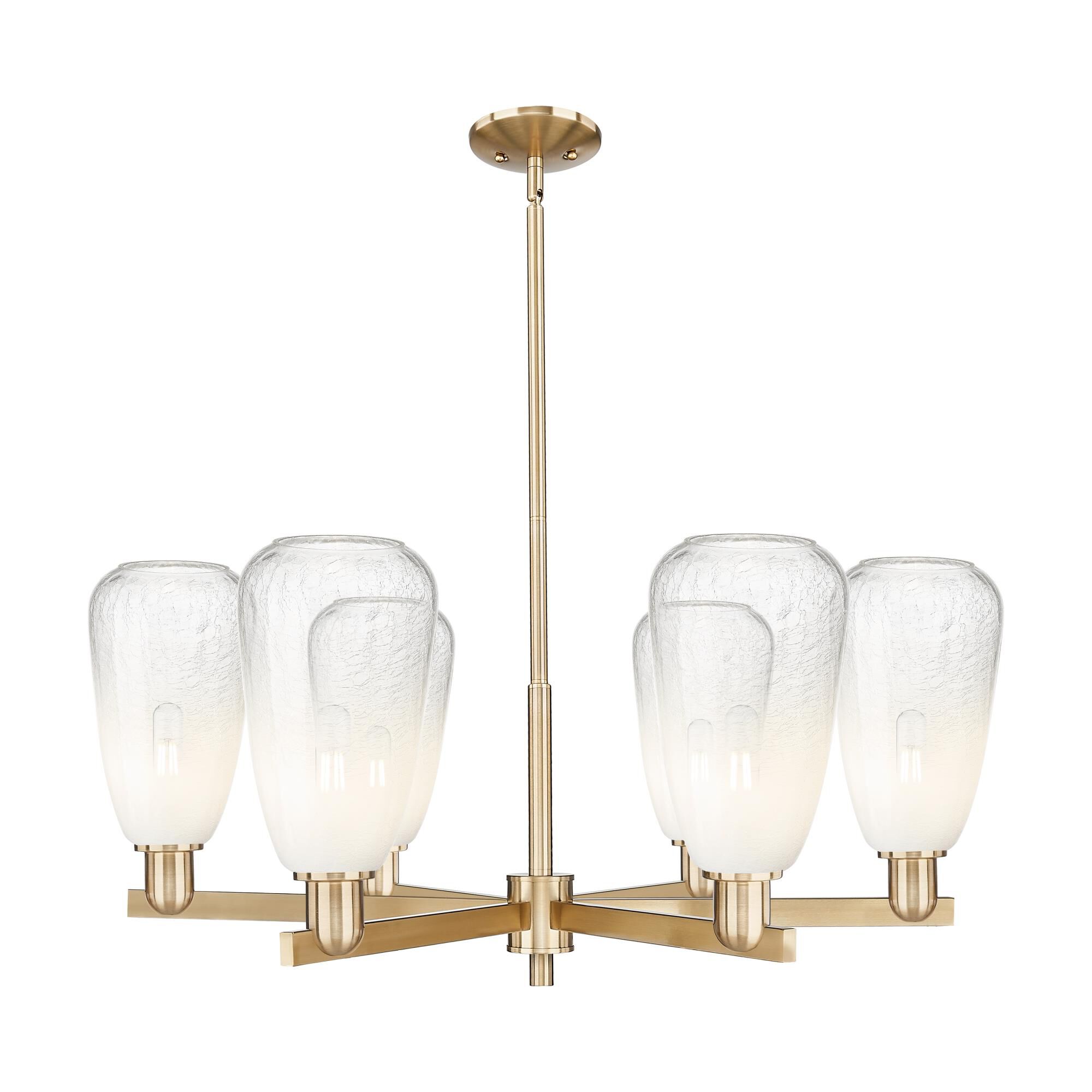 Bruno Marashlian Brookhaven Almond 24 Inch Chandelier by Innovations Lighting