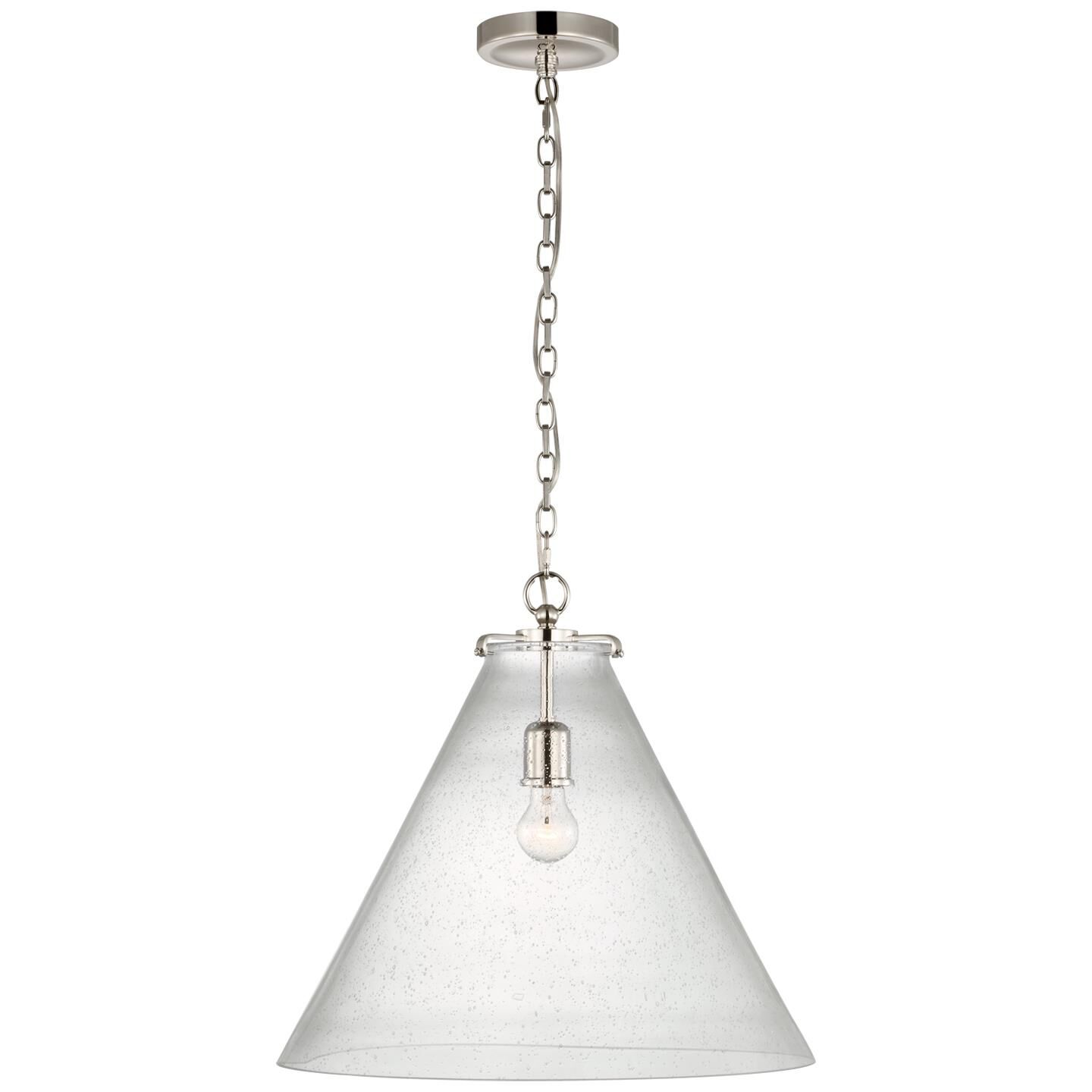 Visual Comfort Signature Collection Thomas O'Brien Katie 20 Inch LED Large Pendant