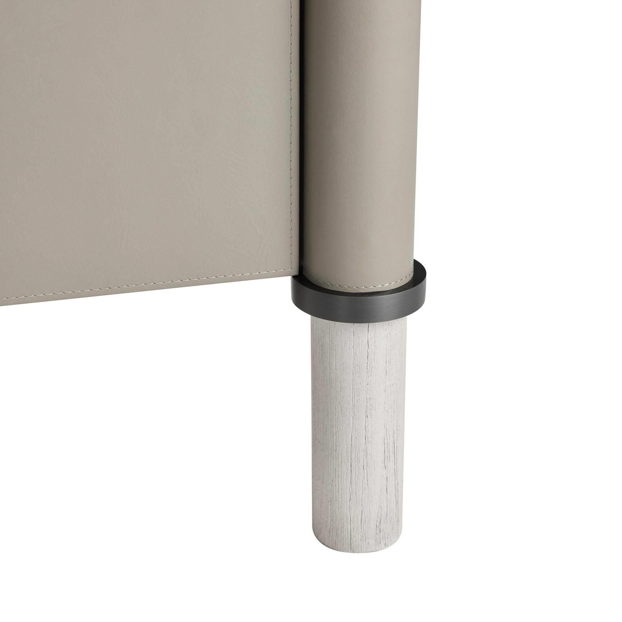 Shown in Dove and Smoke finish