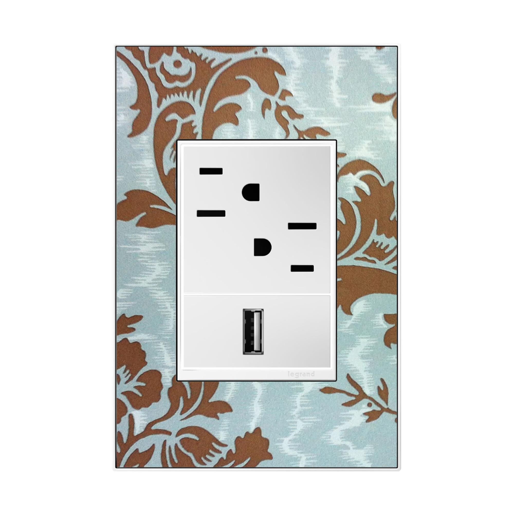 Shown in White finish