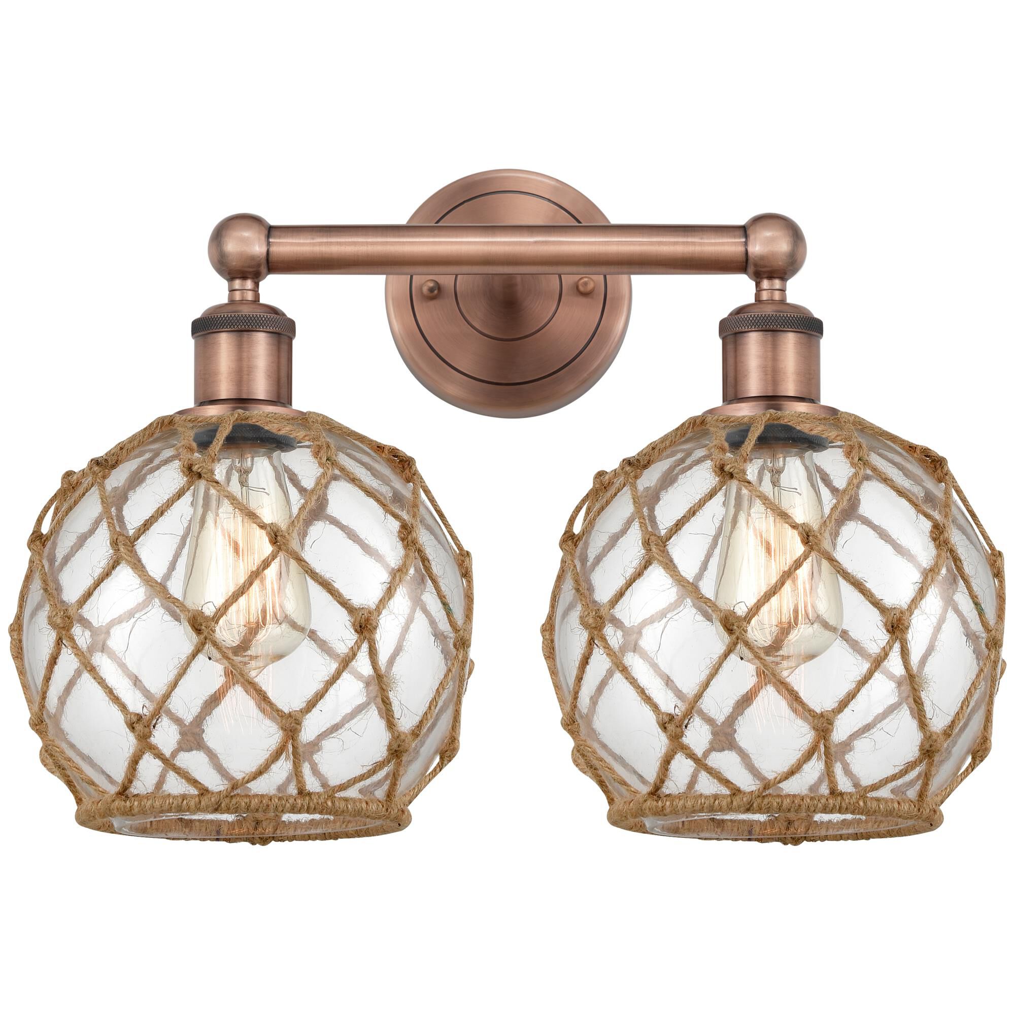Bruno Marashlian Farmhouse Rope 17 Inch Bath Vanity Light by Innovations Lighting