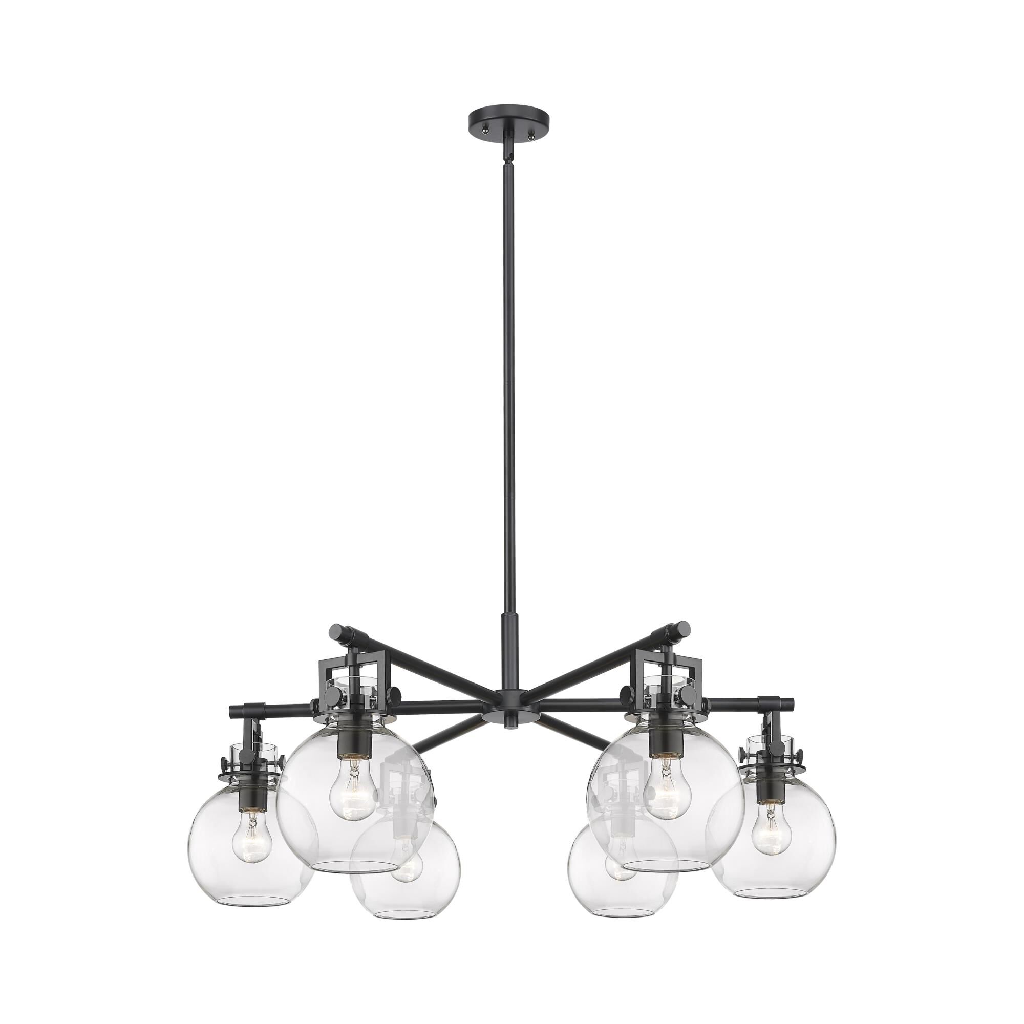 Bruno Marashlian Newton Sphere 26 Inch Chandelier by Innovations Lighting