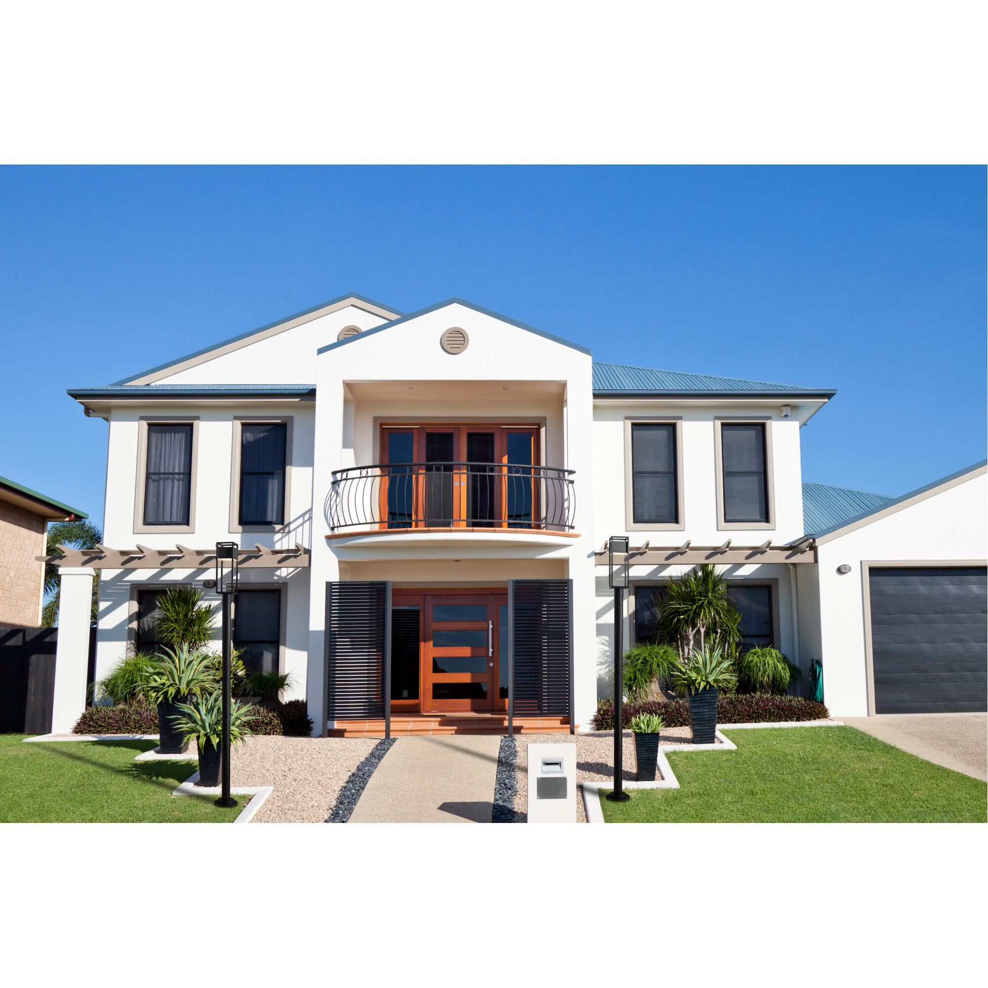 Z-Lite Barwick 95 Inch Tall LED Outdoor Post Lamp