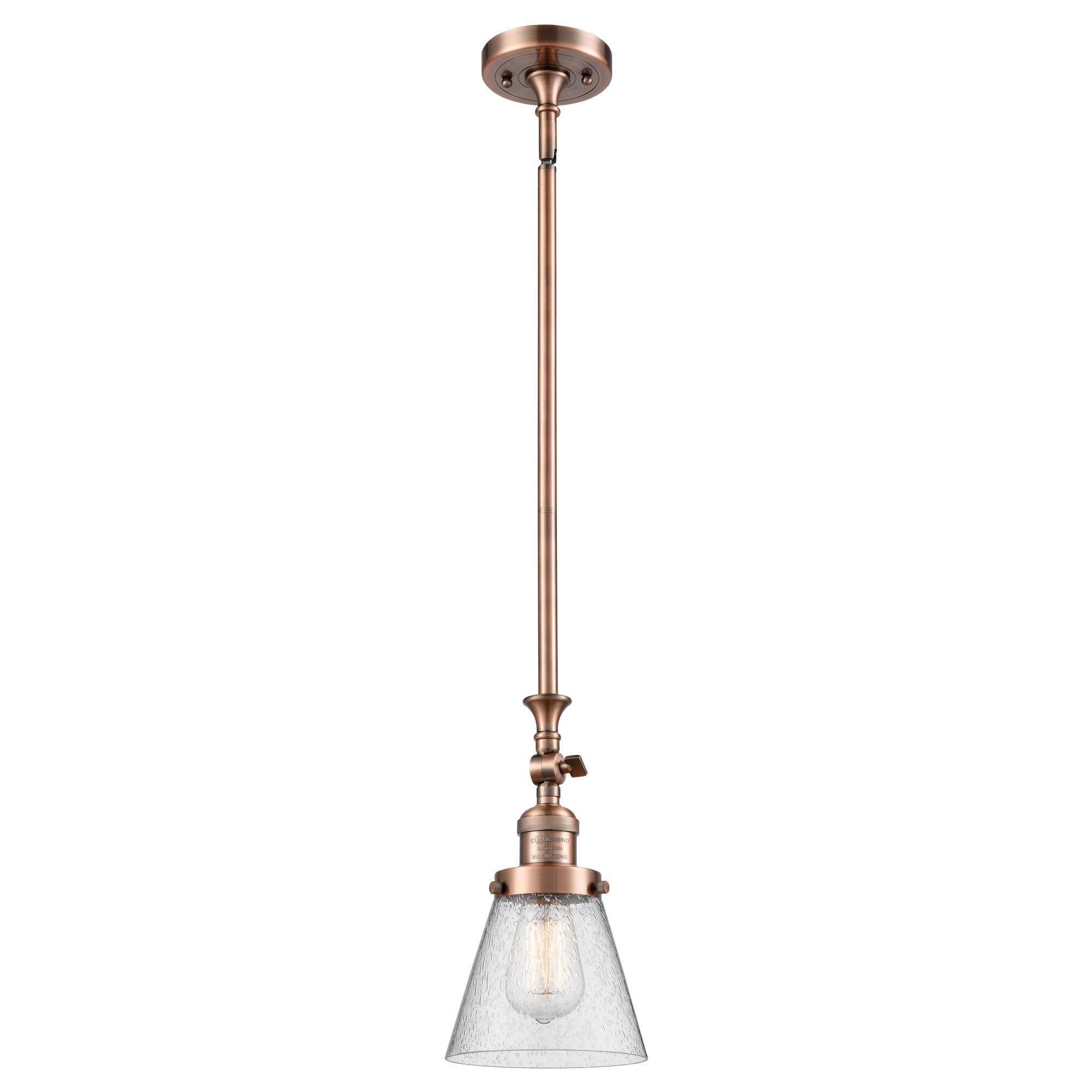 Bruno Marashlian Small Cone 6 Inch Mini Pendant by Innovations Lighting