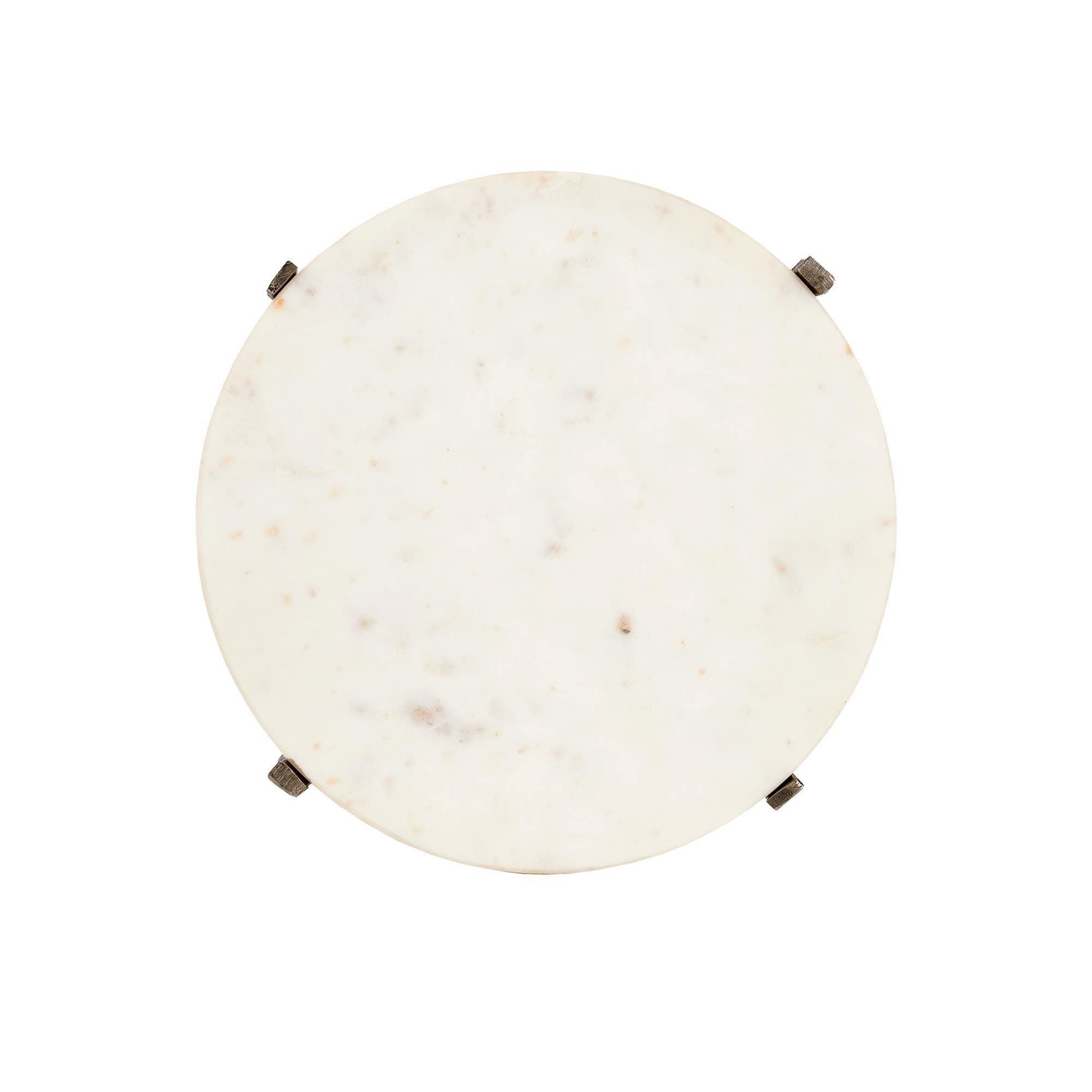 Shown in Antique Nickel, White finish