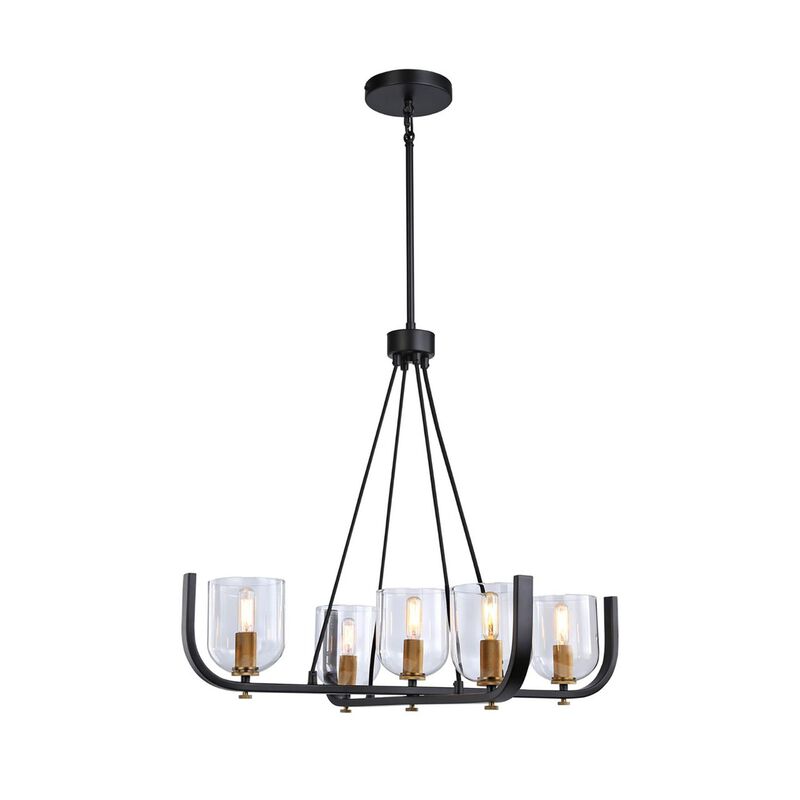 Kevin Kraemer Cheshire 30 Inch 5 Light Chandelier by Artcraft