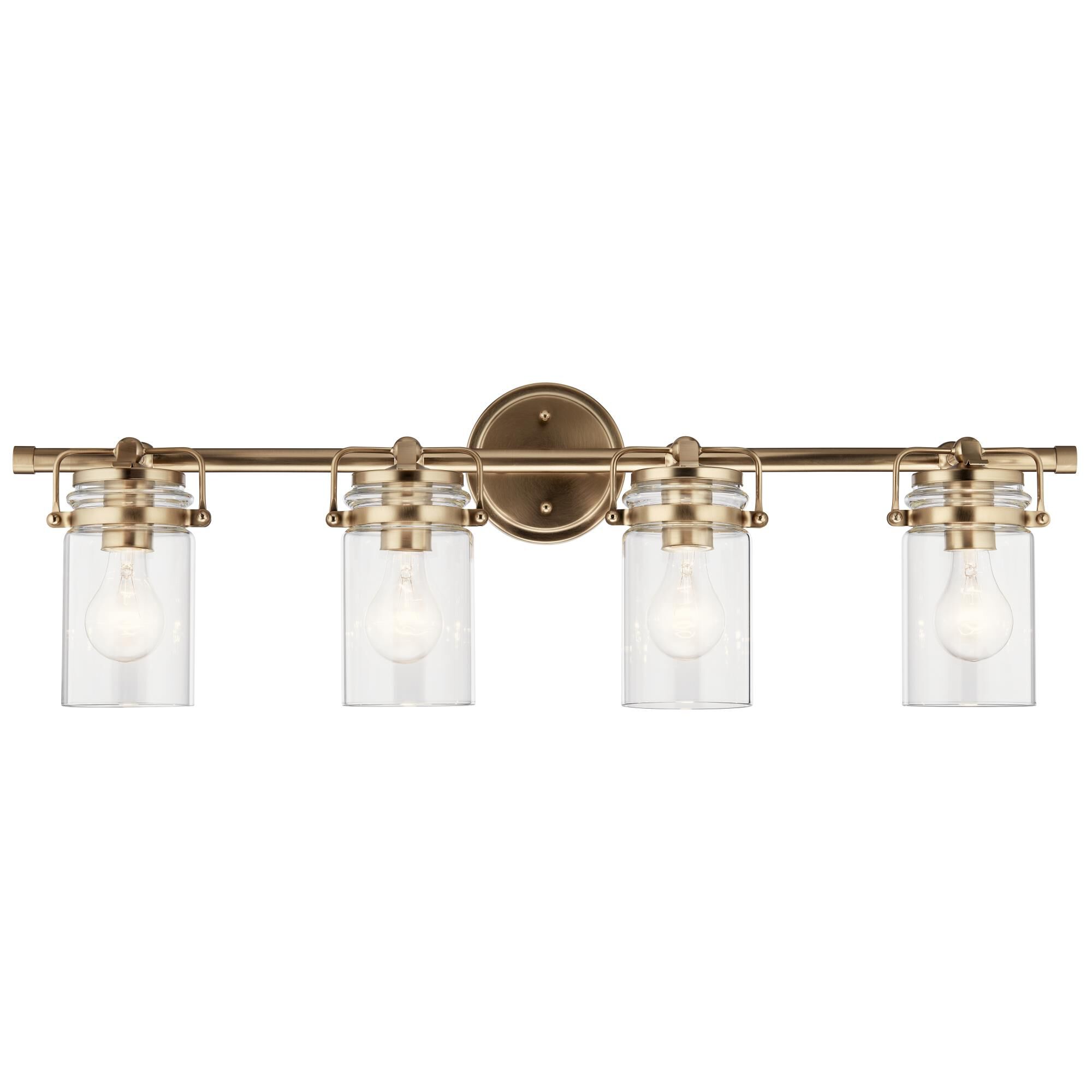 Brinley 32 Inch 4 Light Bath Vanity Light by Kichler Lighting
