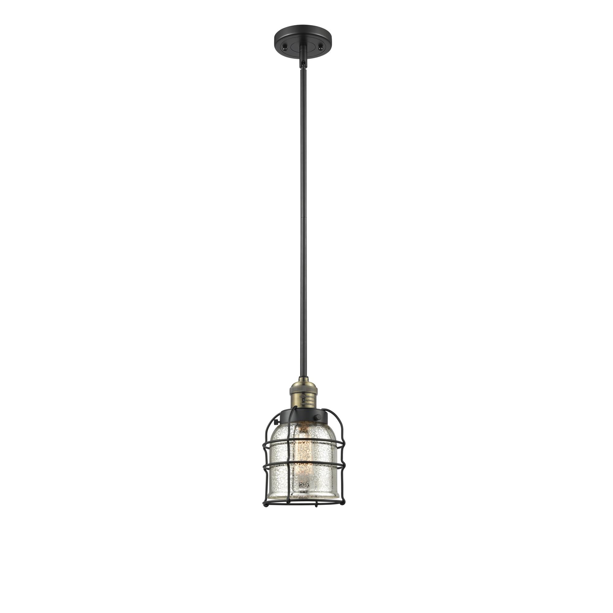 Innovations Lighting Bruno Marashlian Small Bell Cage 6 Inch Mini Pendant