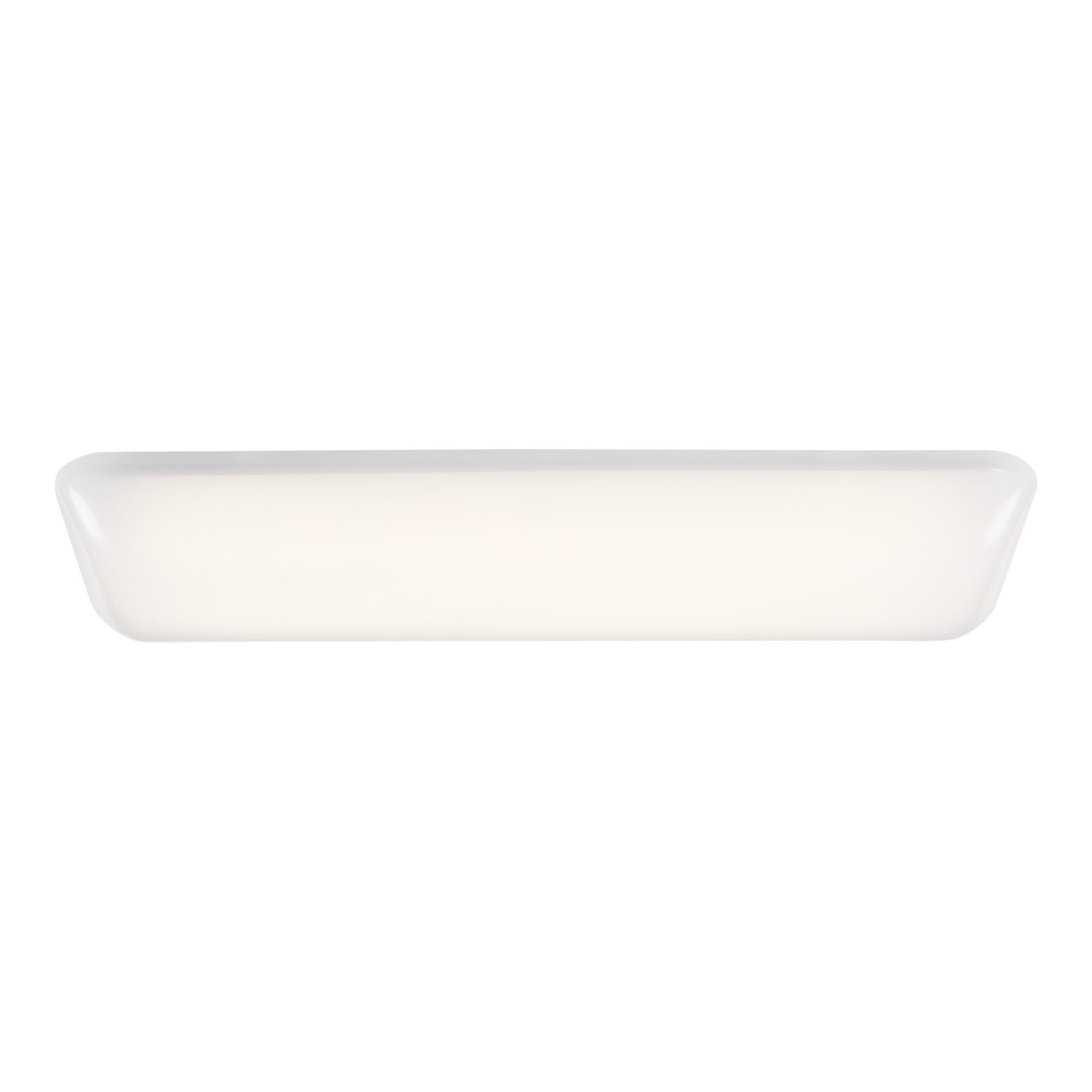 Shown in White finish and White Acrylic Diffuser glass