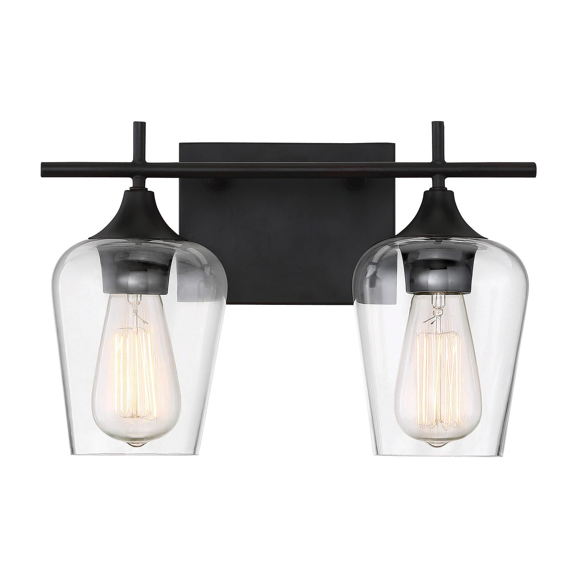 Octave 13 Inch 2 Light Bath Vanity Light by Savoy House