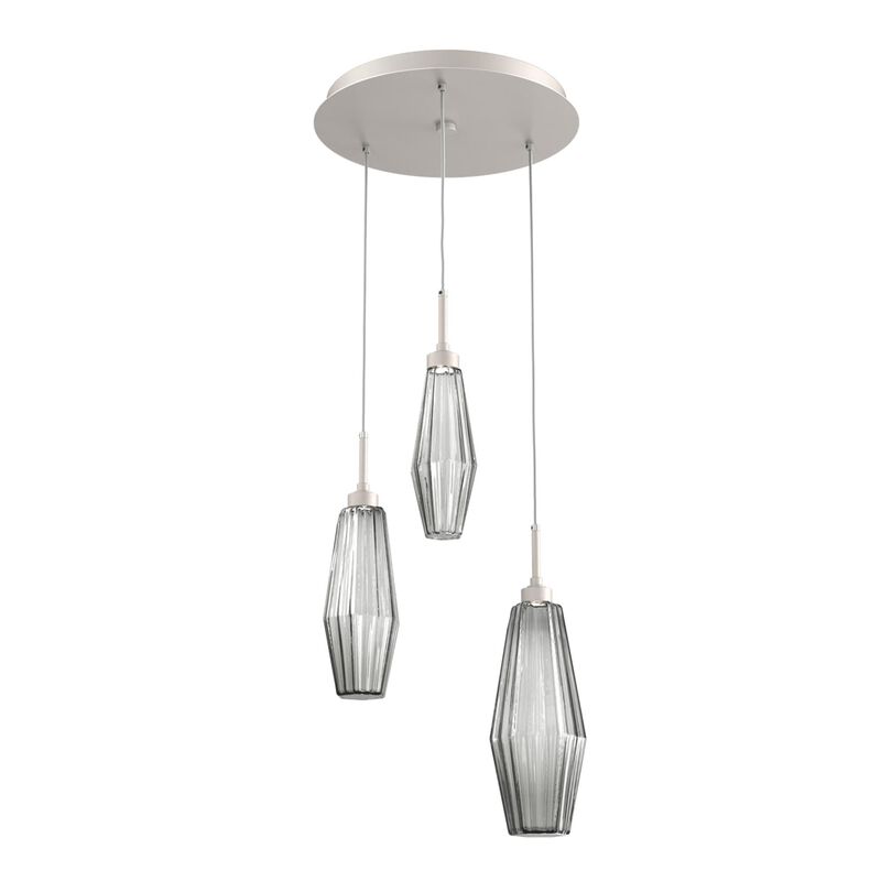 Aalto 17 Inch 3 Light Multi Light Pendant by Hammerton Studio