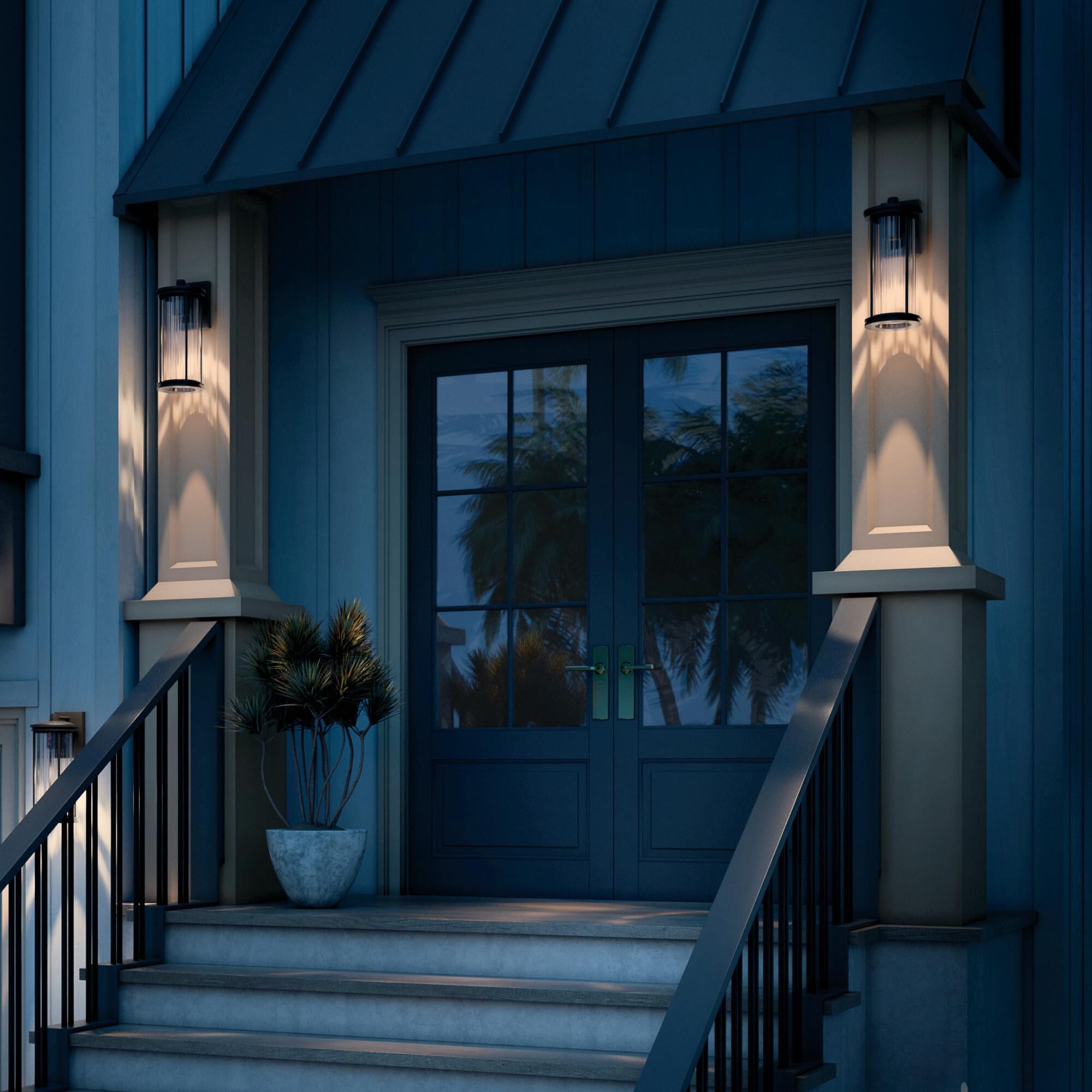 Barras Outdoor Wall Light by Kichler Lighting