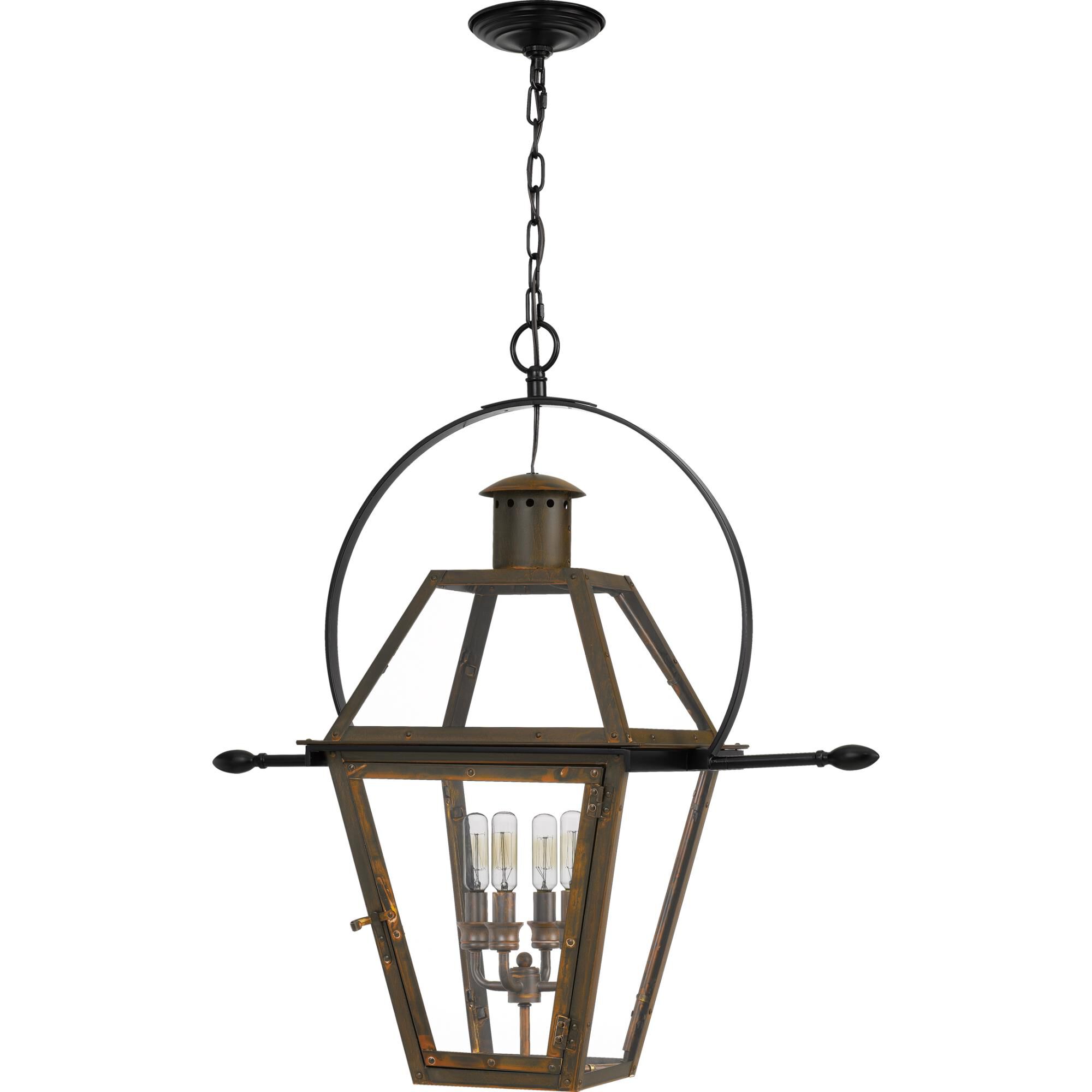 Rue De Royal 27 Inch Cage Pendant by Quoizel