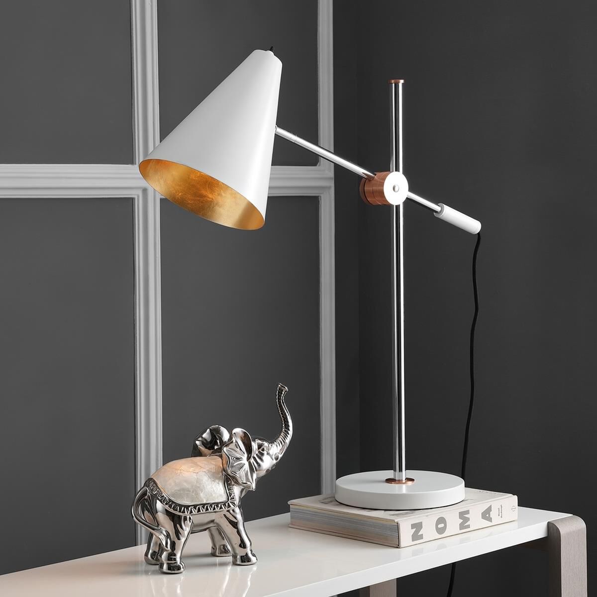 Alexus 28 Inch Desk Lamp by Safavieh