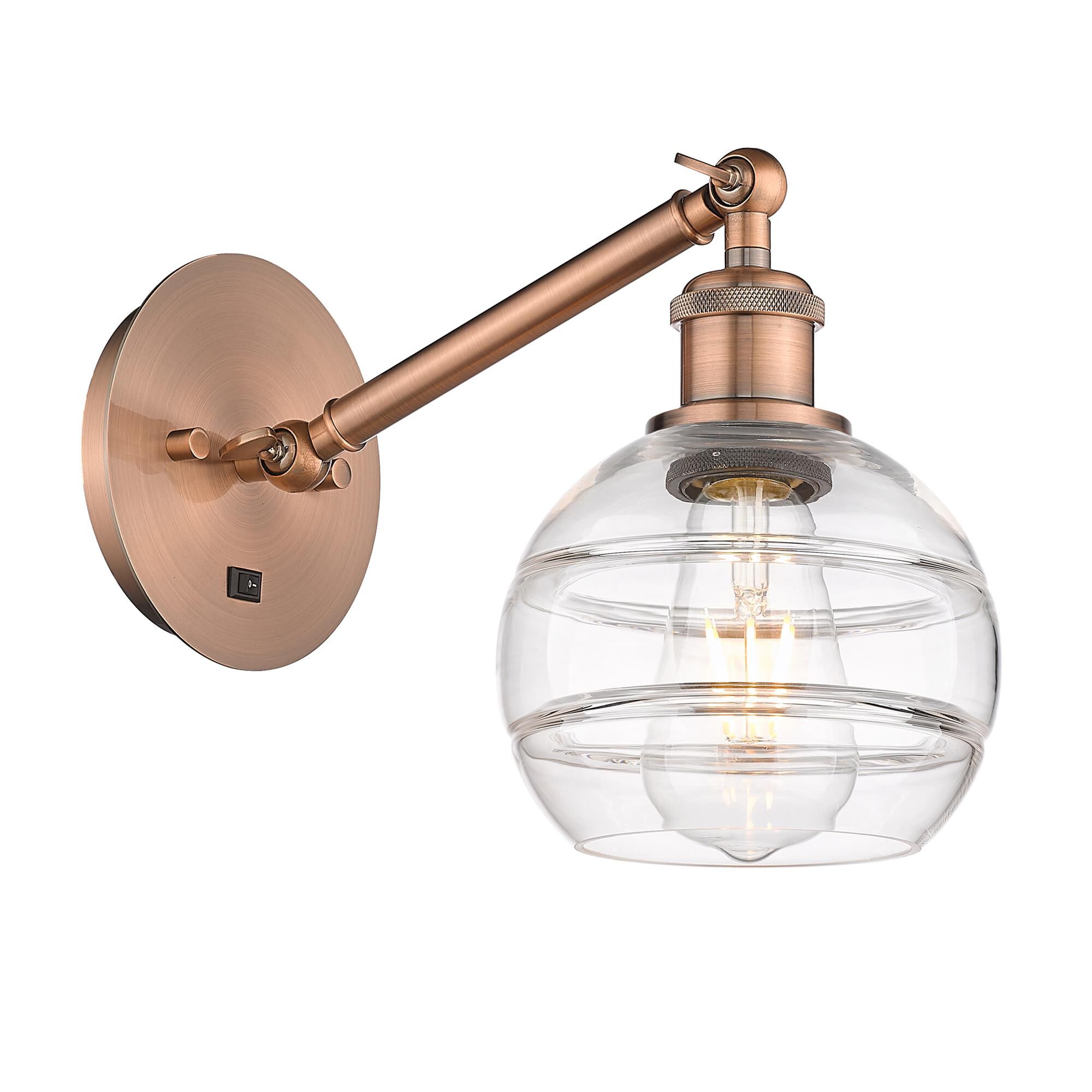 Bruno Marashlian Rochester 6 Inch Wall Swing Lamp by Innovations Lighting