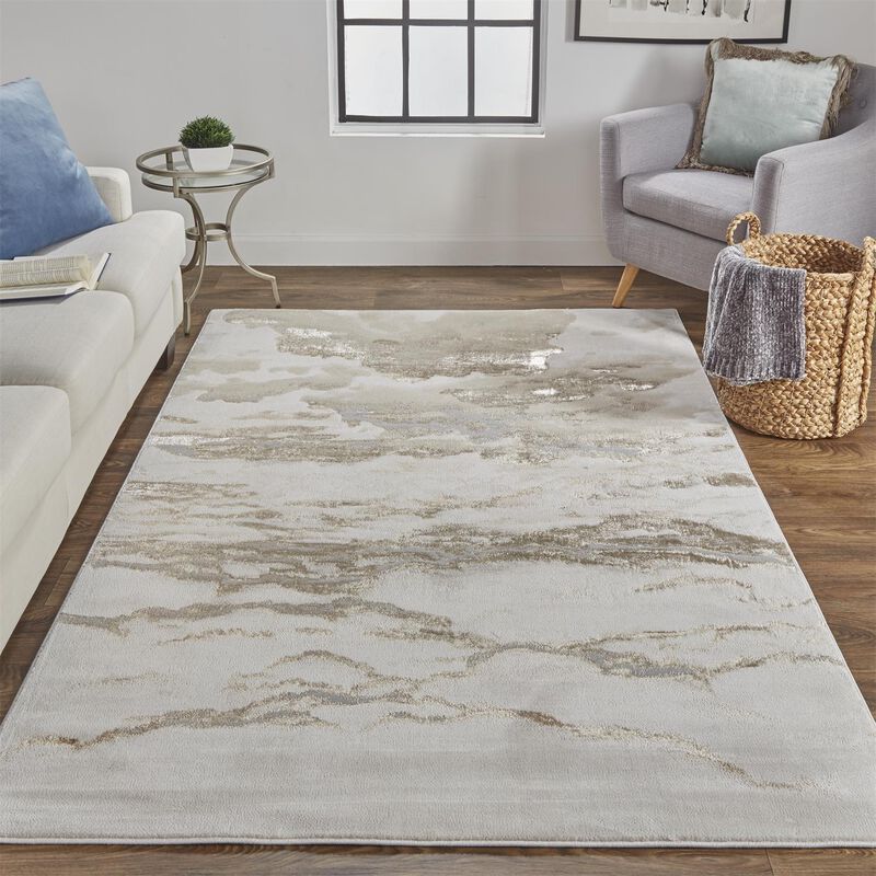Aura Machine Woven Area Rug by Feizy