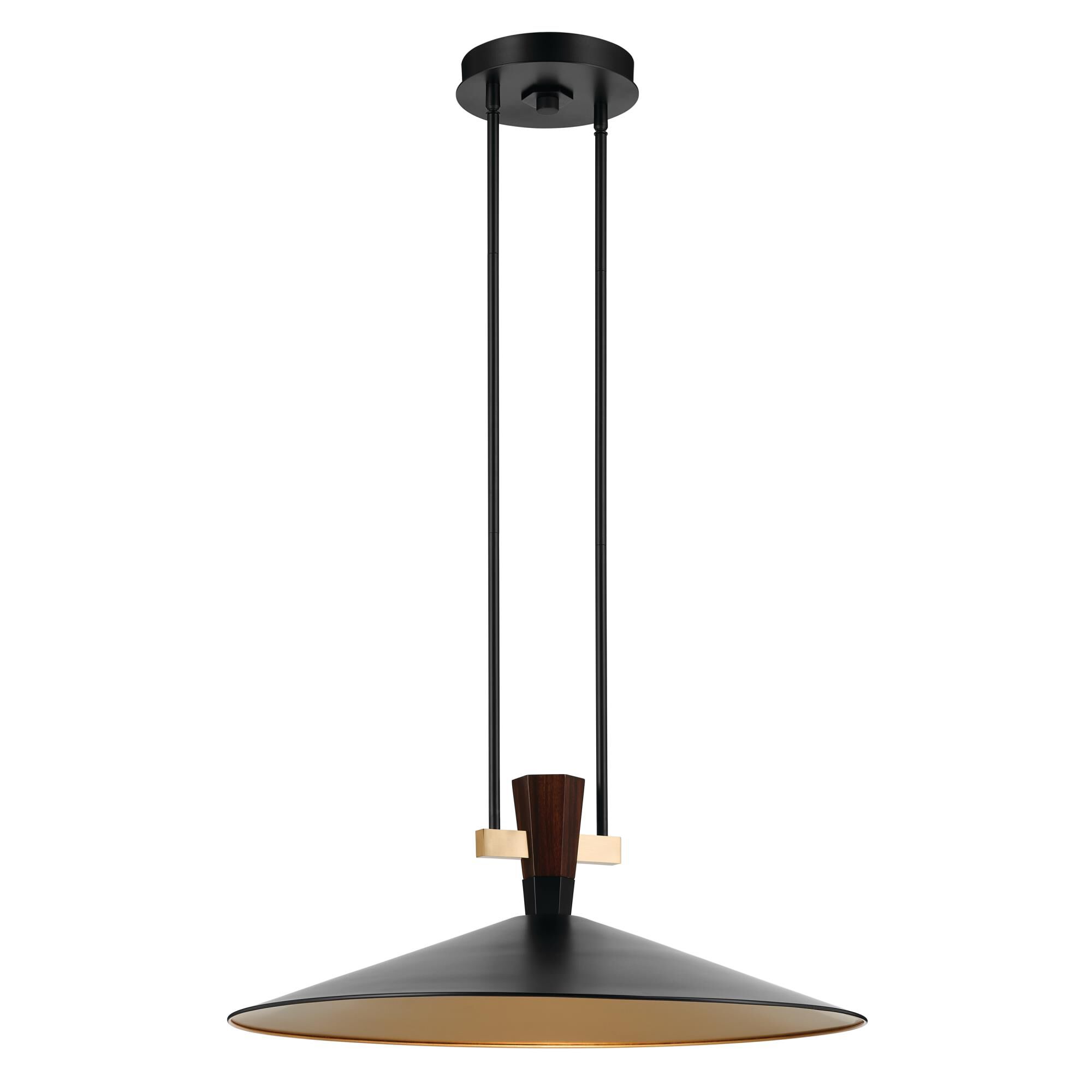 Shown in Black finish