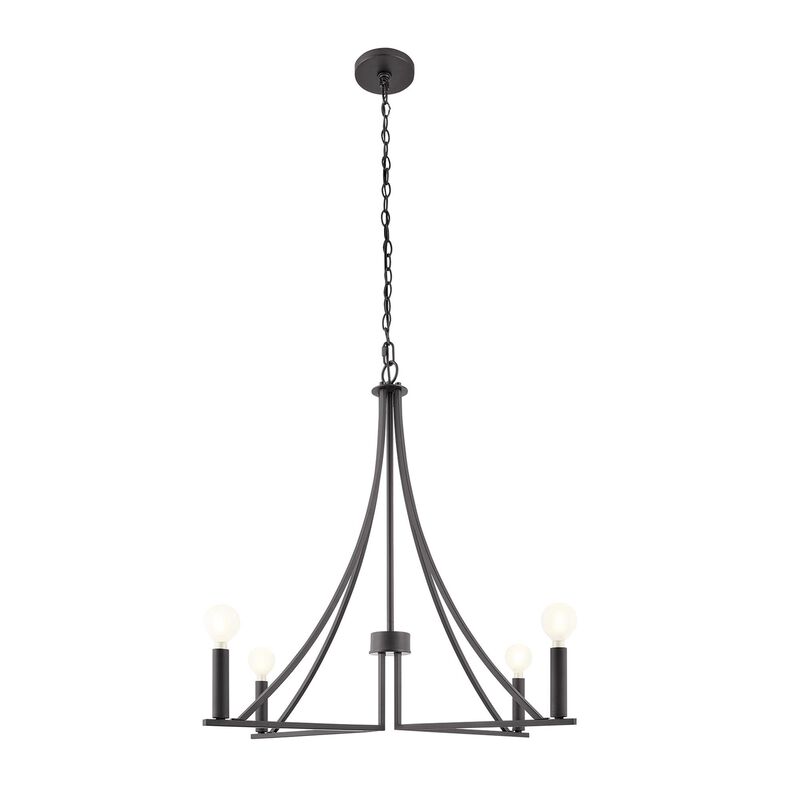 30 Inch Chandelier by Meridian Lighting