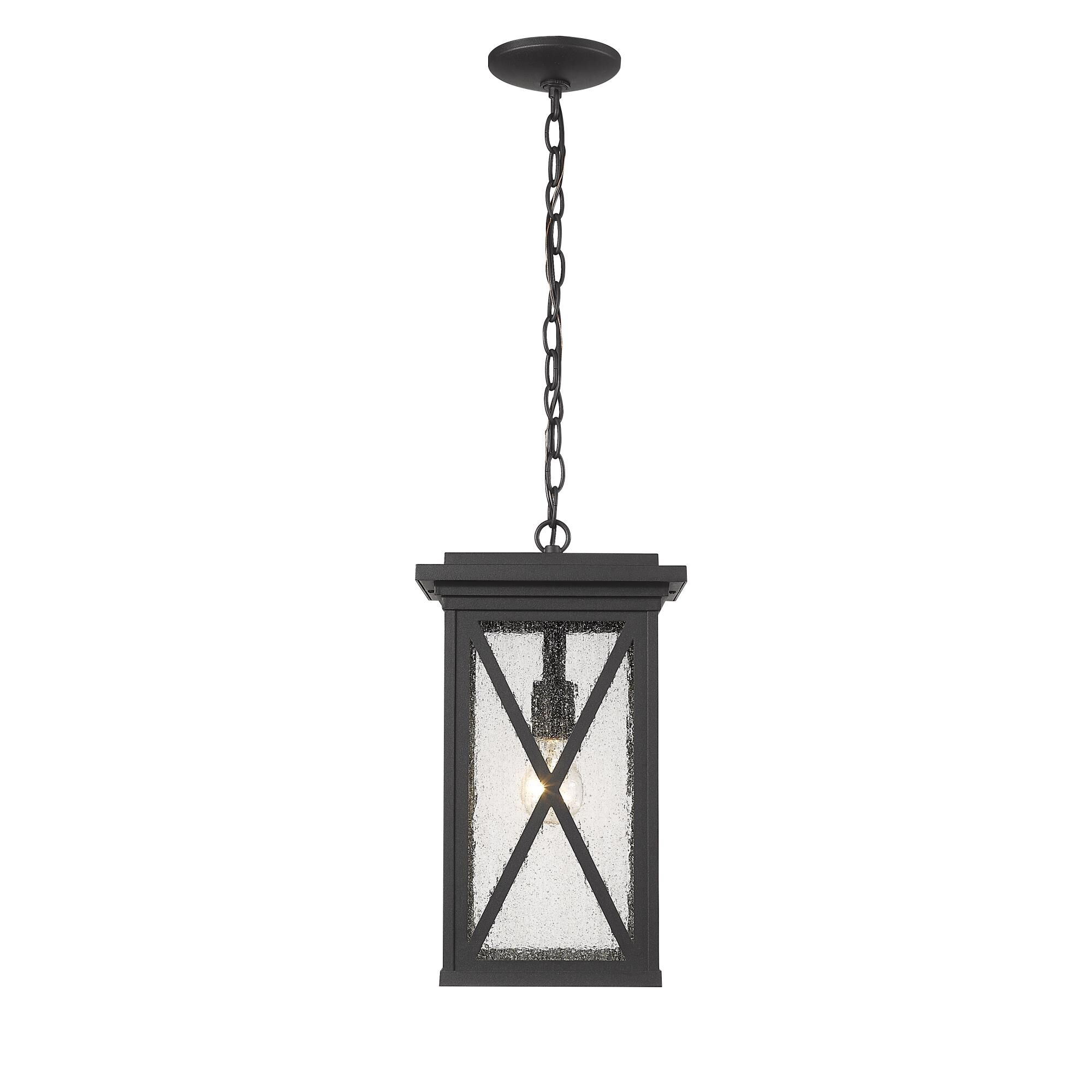 Z-Lite Brookside 17 Inch Tall Outdoor Hanging Lantern