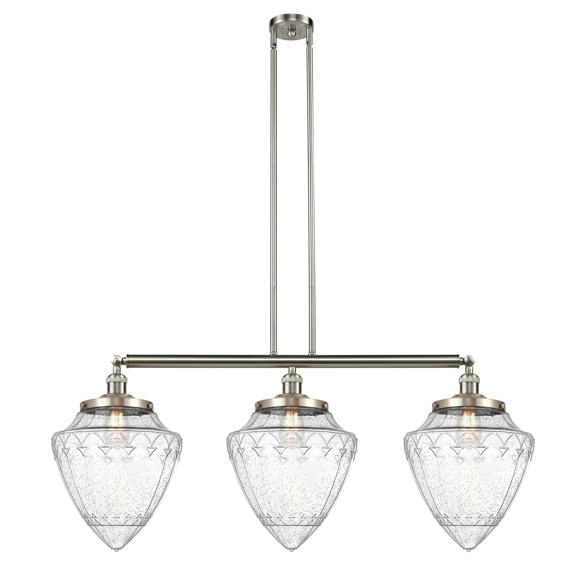 Bruno Marashlian Bullet 40 Inch 3 Light Linear Suspension Light by Innovations Lighting
