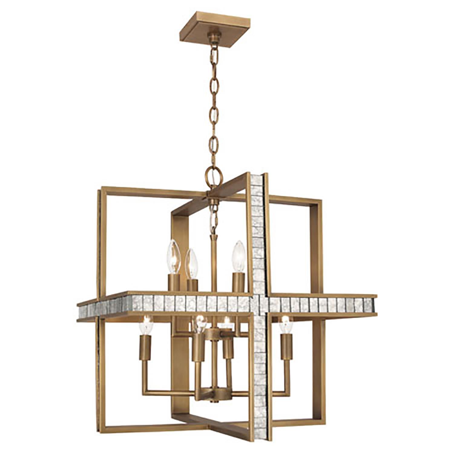 Diana 20 Inch Cage Pendant by Robert Abbey
