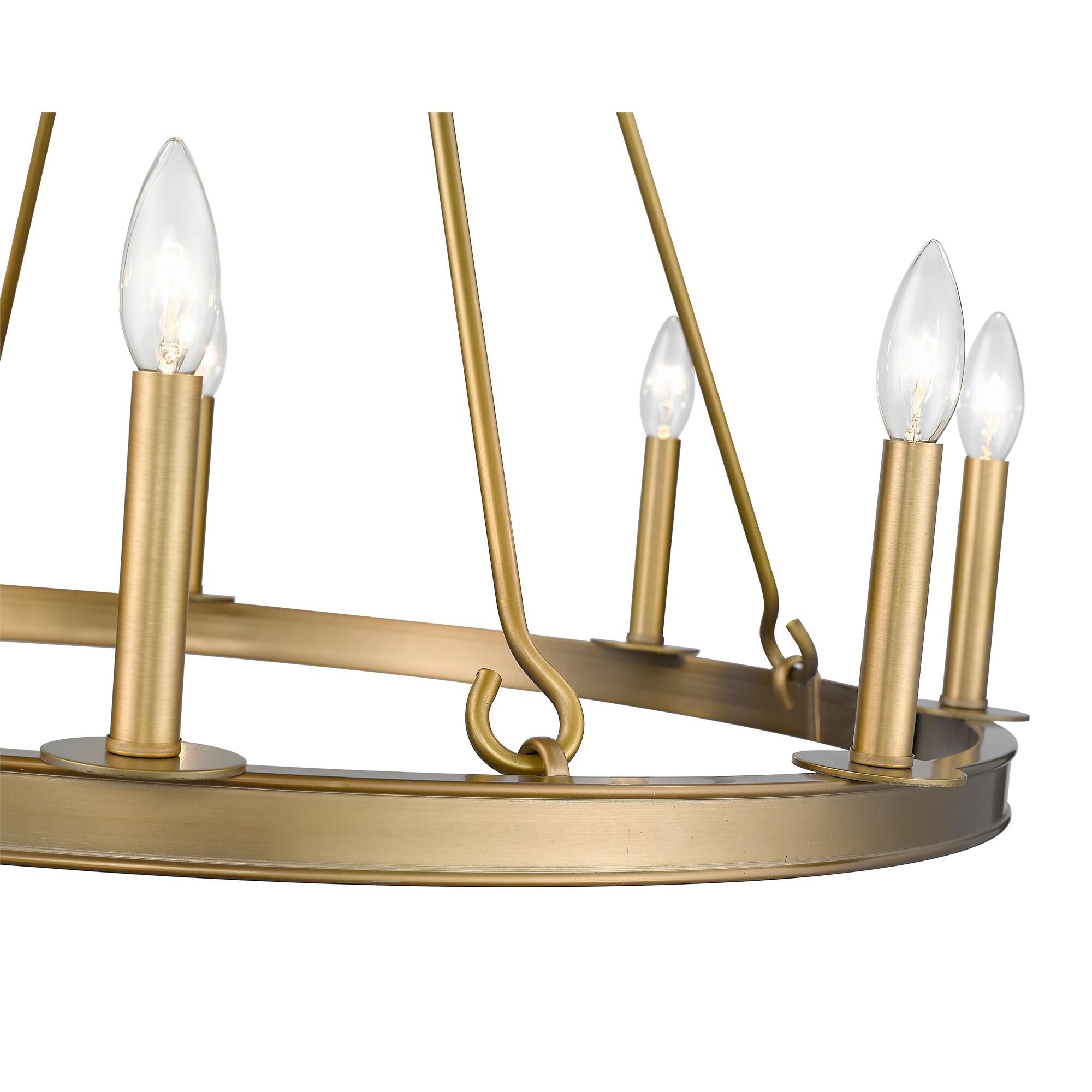 Barclay 33 Inch 8 Light Chandelier by Z-Lite