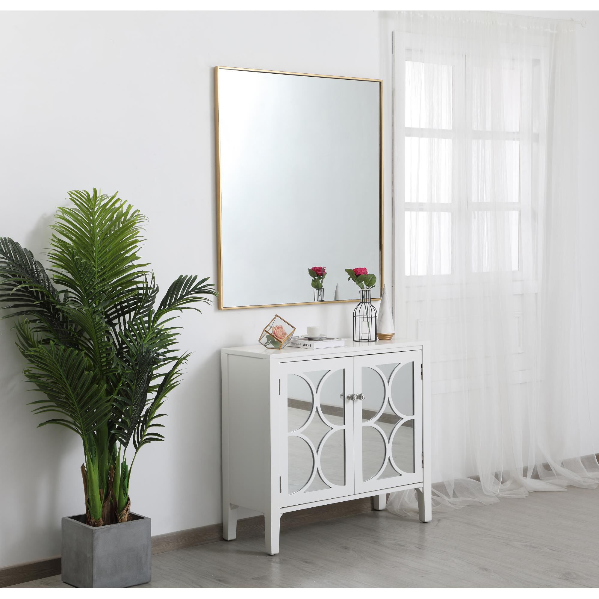 Shown in Brass finish