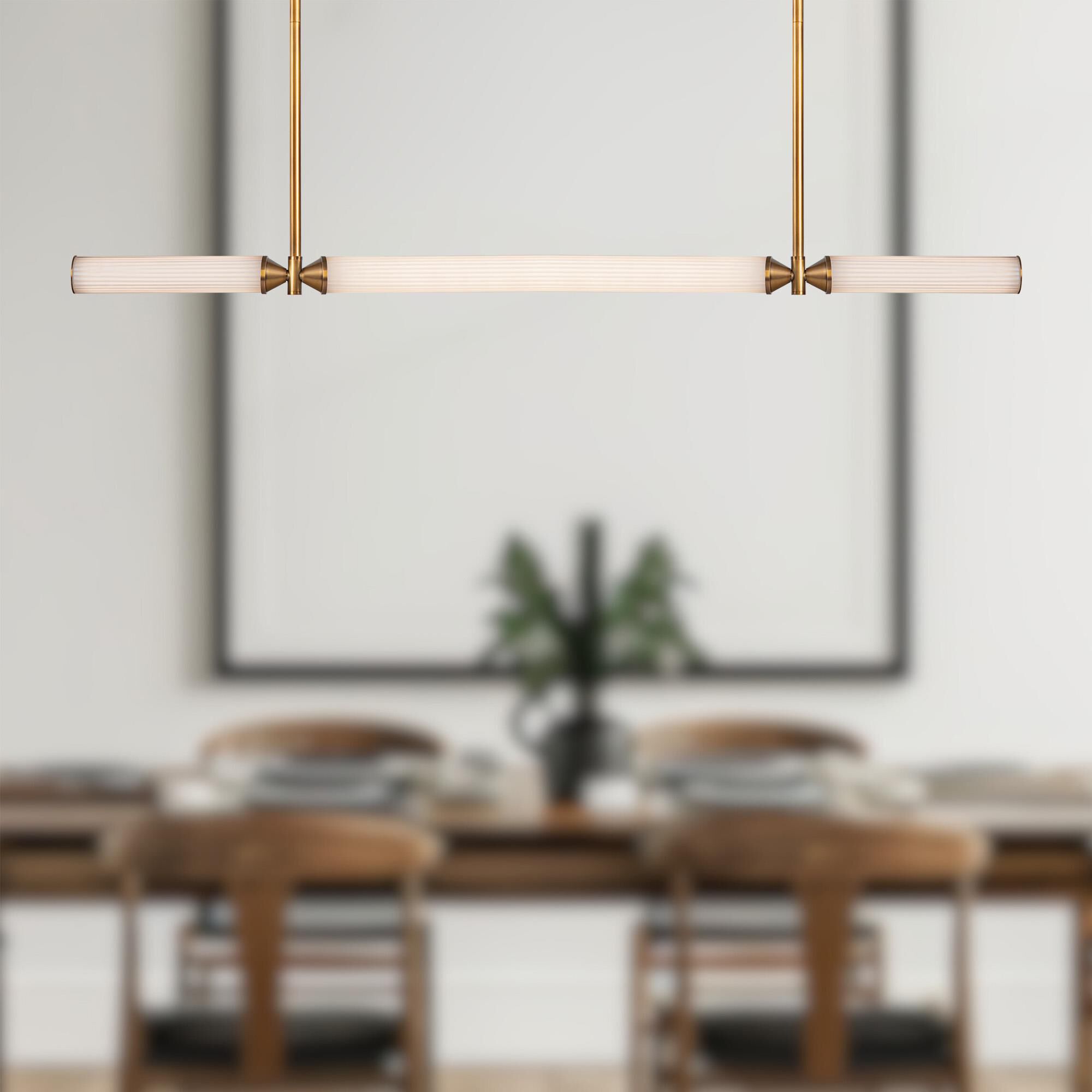 Alan Pepin Edwin 48 Inch Linear Suspension Light by Alora Lighting