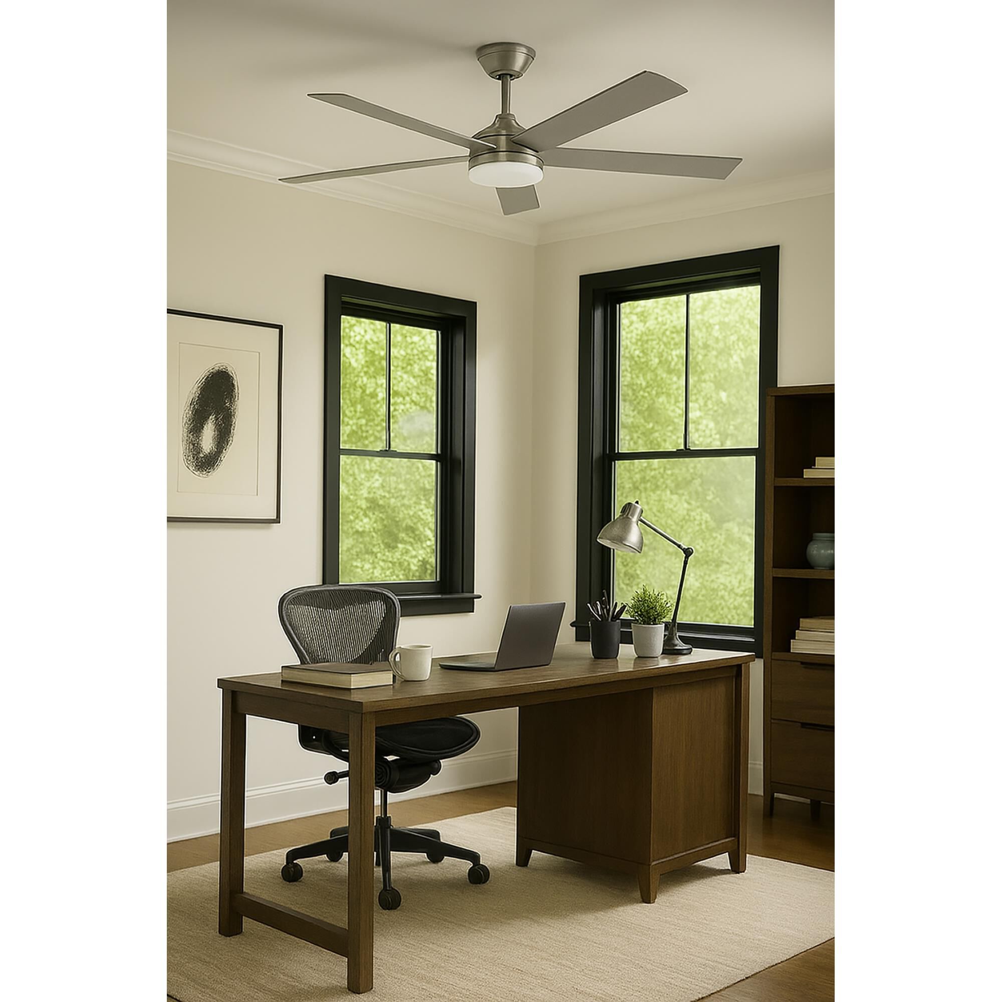 Maddox 52 Inch Ceiling Fan with Light Kit by AFX Lighting