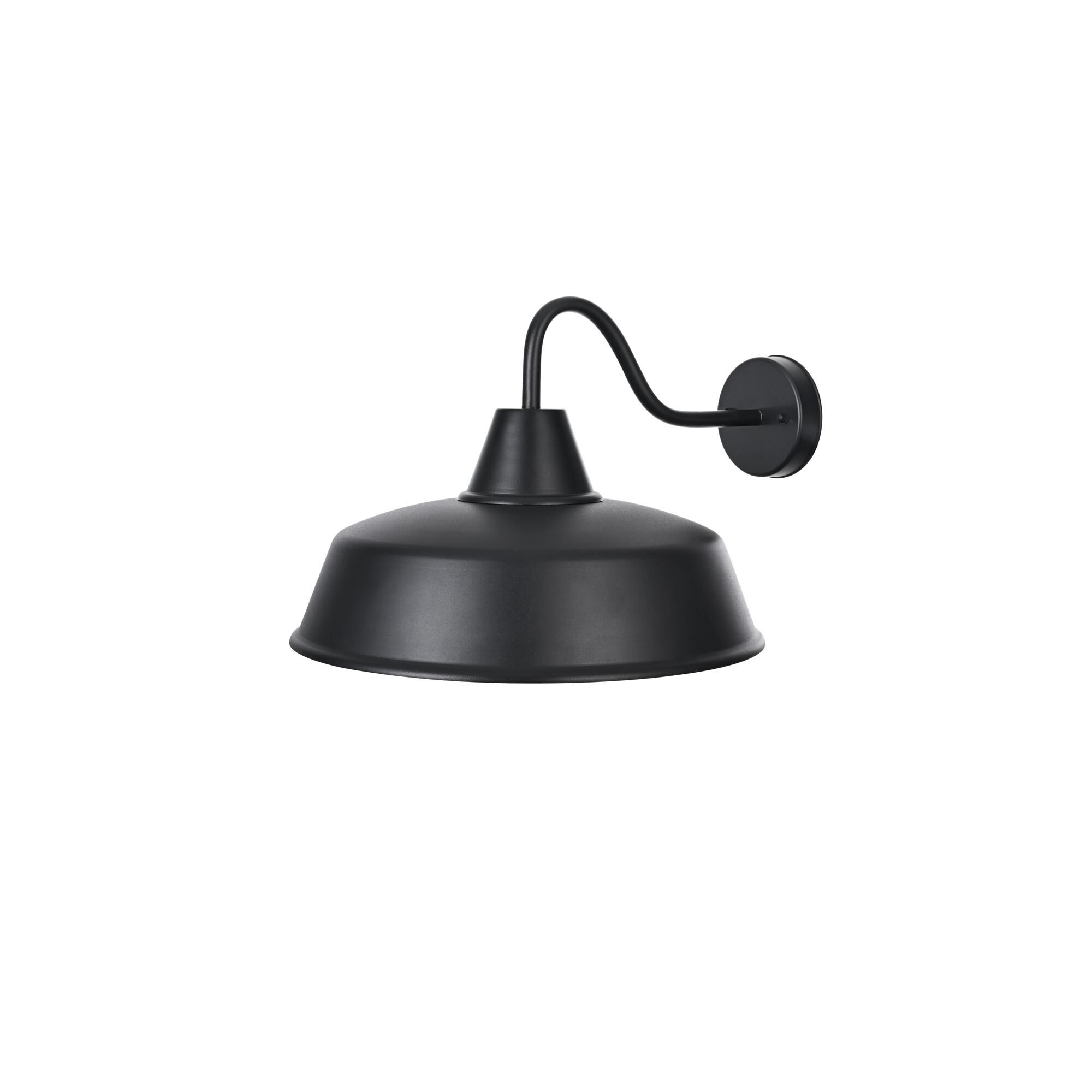 Shown in Black finish and Clear glass