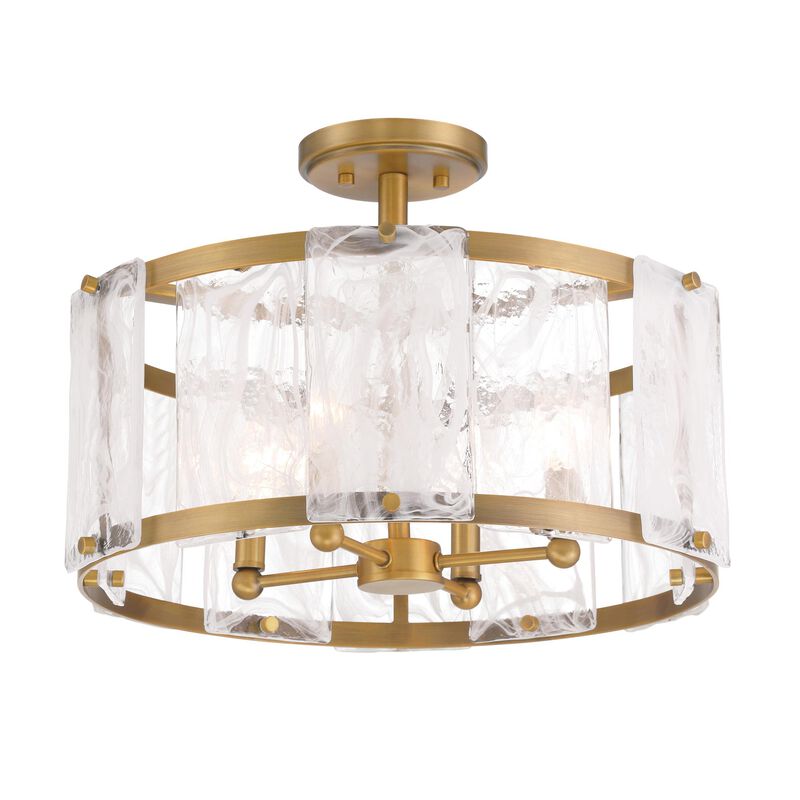Veil 19 Inch Semi Flush Mount by Minka Lavery