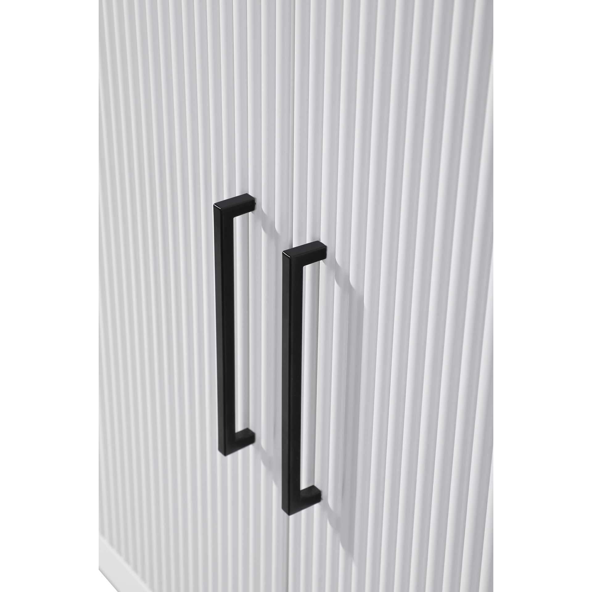 Shown in White finish