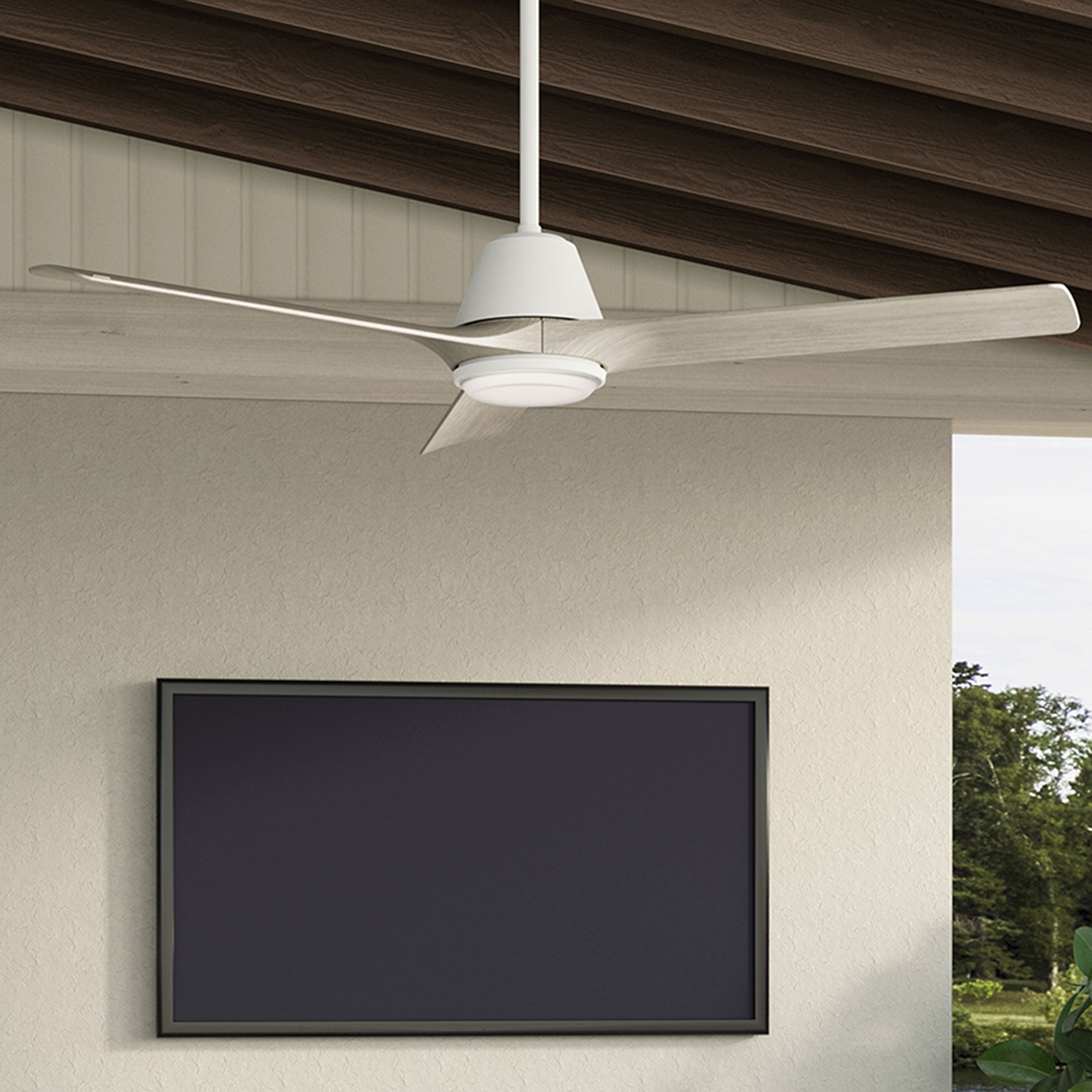 Aeronaut 60 Inch Ceiling Fan with Light Kit,
