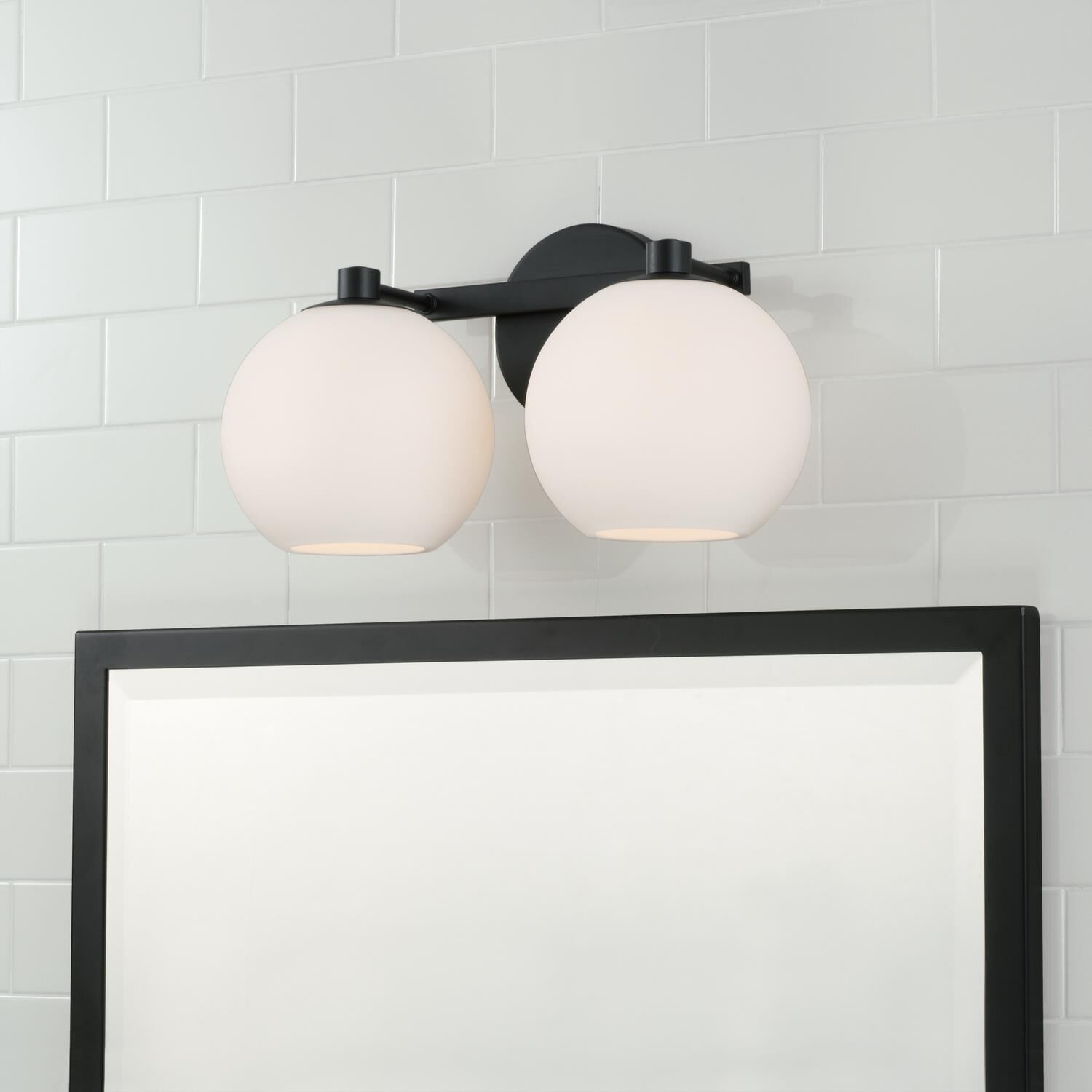 Ansley 14.75 Inch 2 Light Bath Vanity Light by Homeplace by Capital Lighting Fixture Company