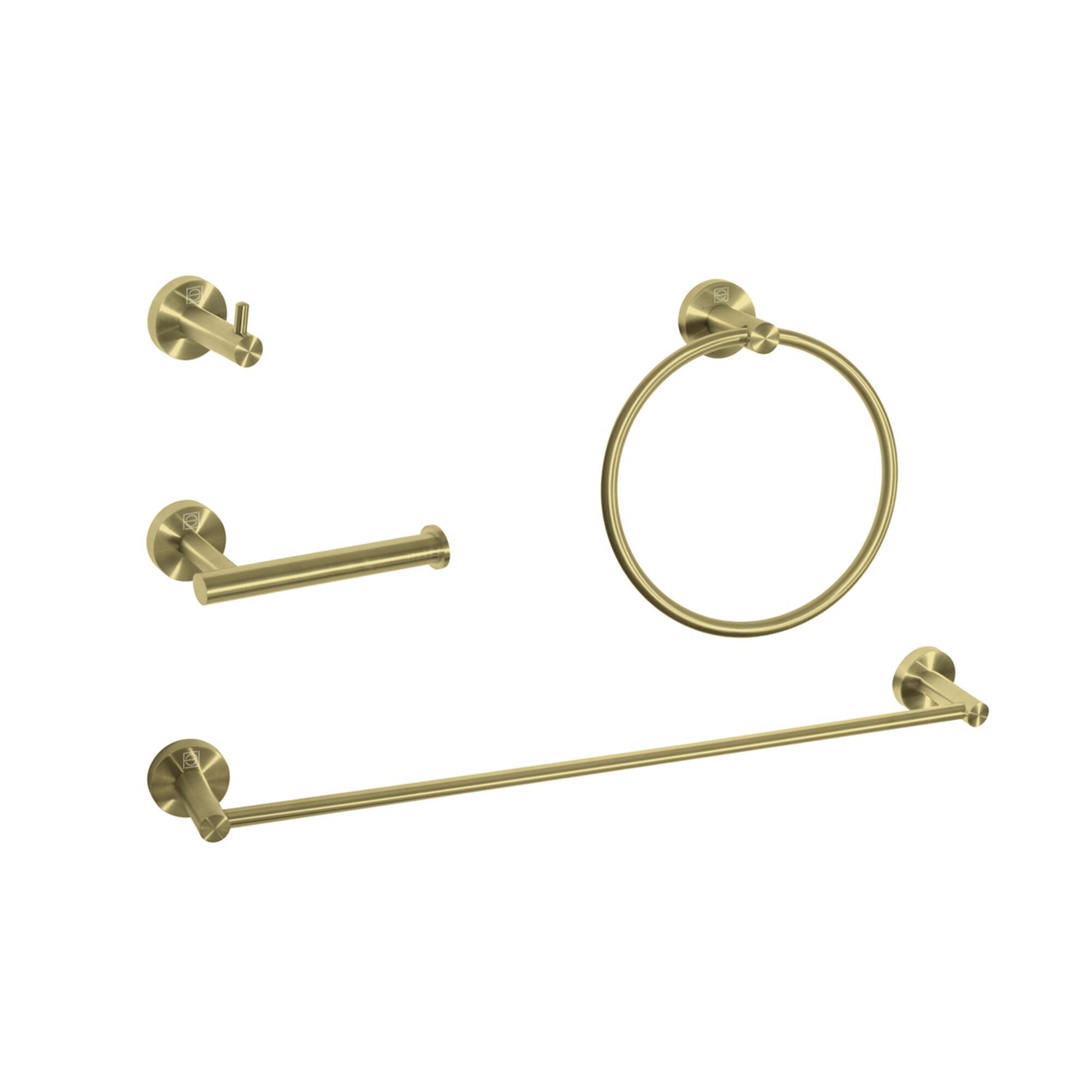 Freya 4 Piece Towel Bar Set by Elegant Decor