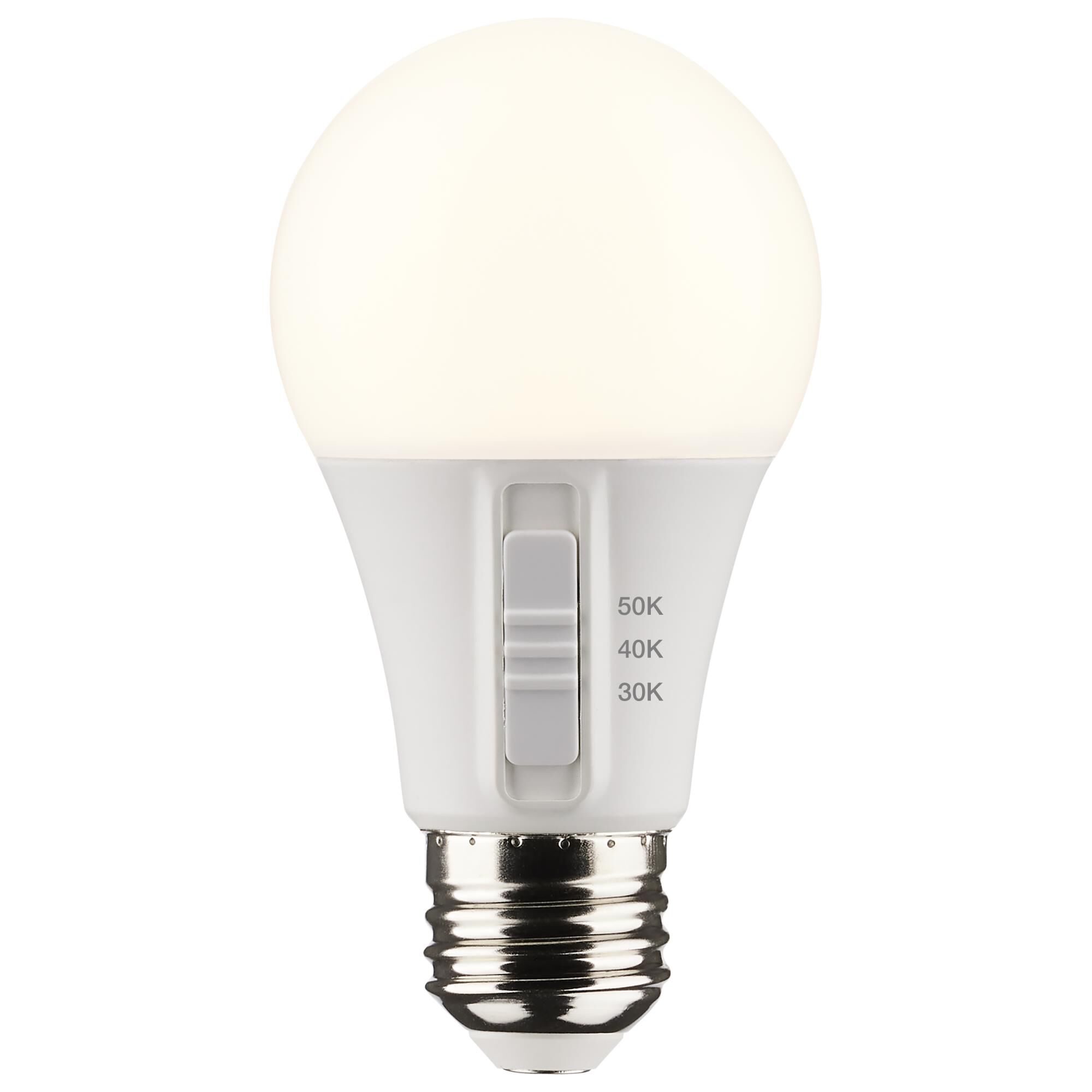 6 Watt 3000/4000/5000K A19 LED Light Bulb by Satco