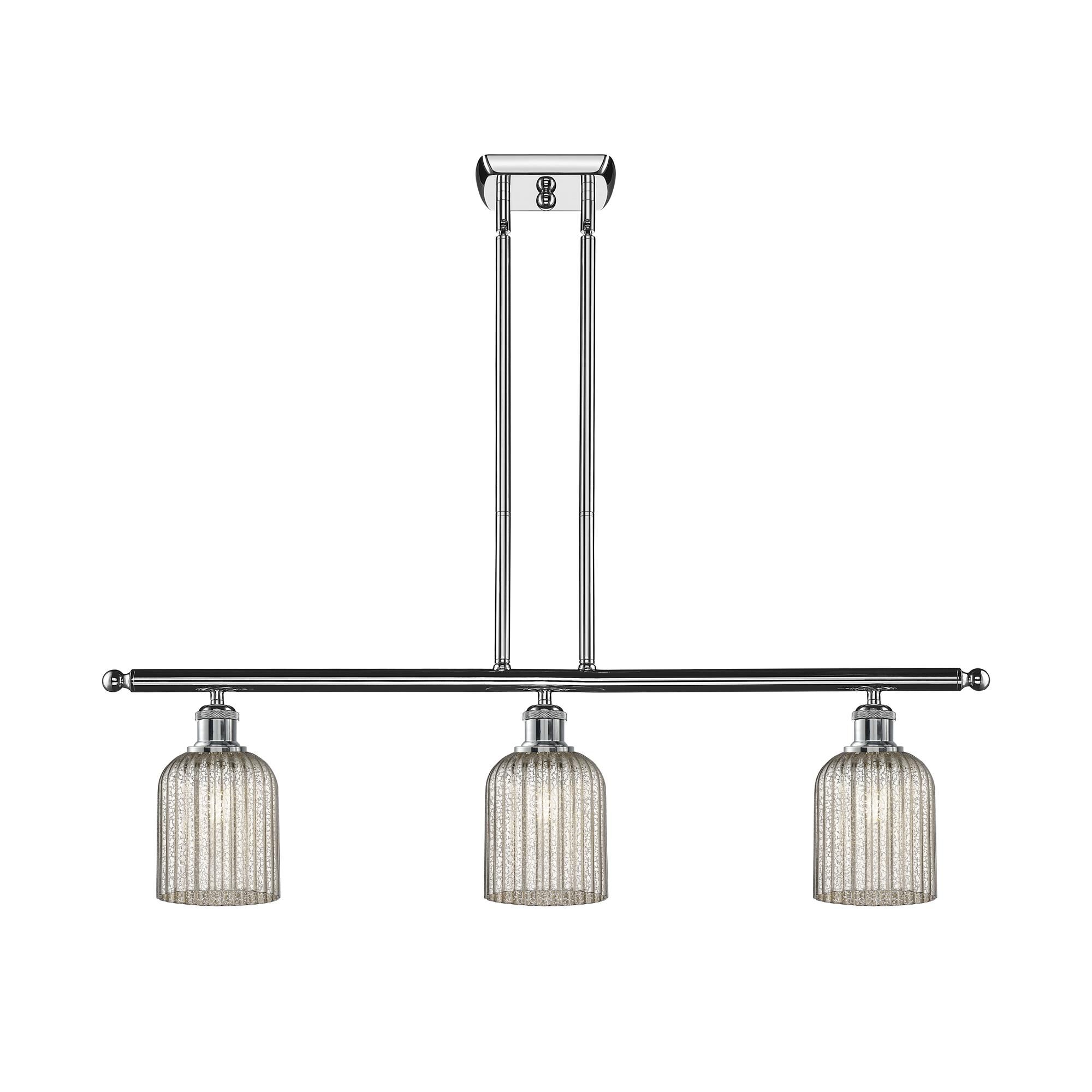 Shown in Polished Chrome finish and Mercury shade