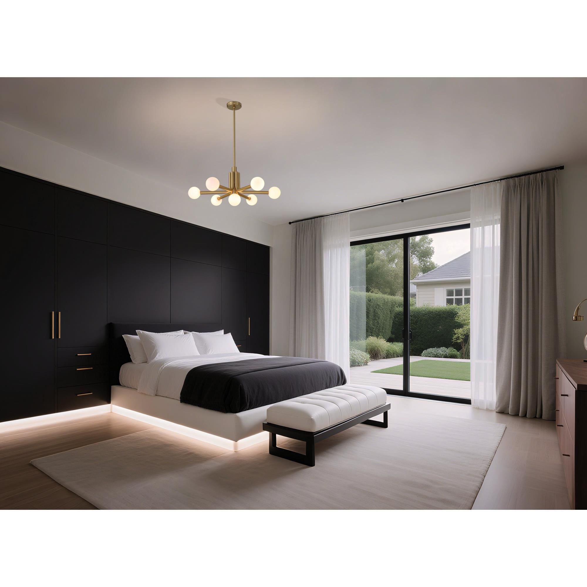 Stockholm 29 Inch Chandelier by Eglo Lighting