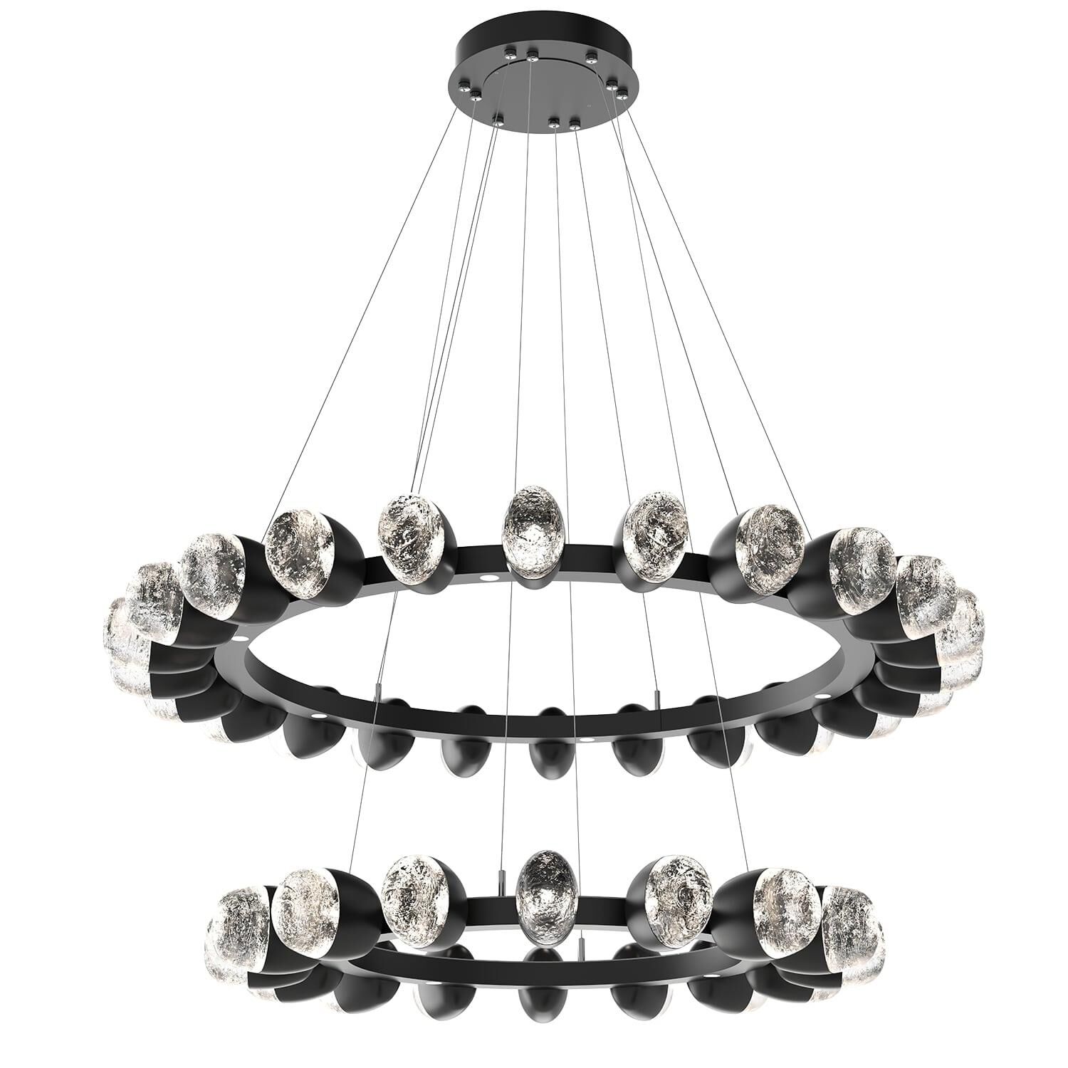 Pebble Chandelier by Hammerton Studio