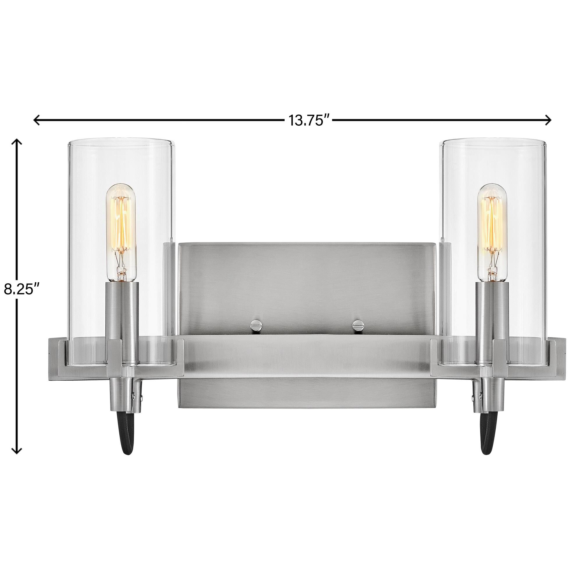 Ryden 13 Inch 2 Light LED Bath Vanity Light by Hinkley Lighting