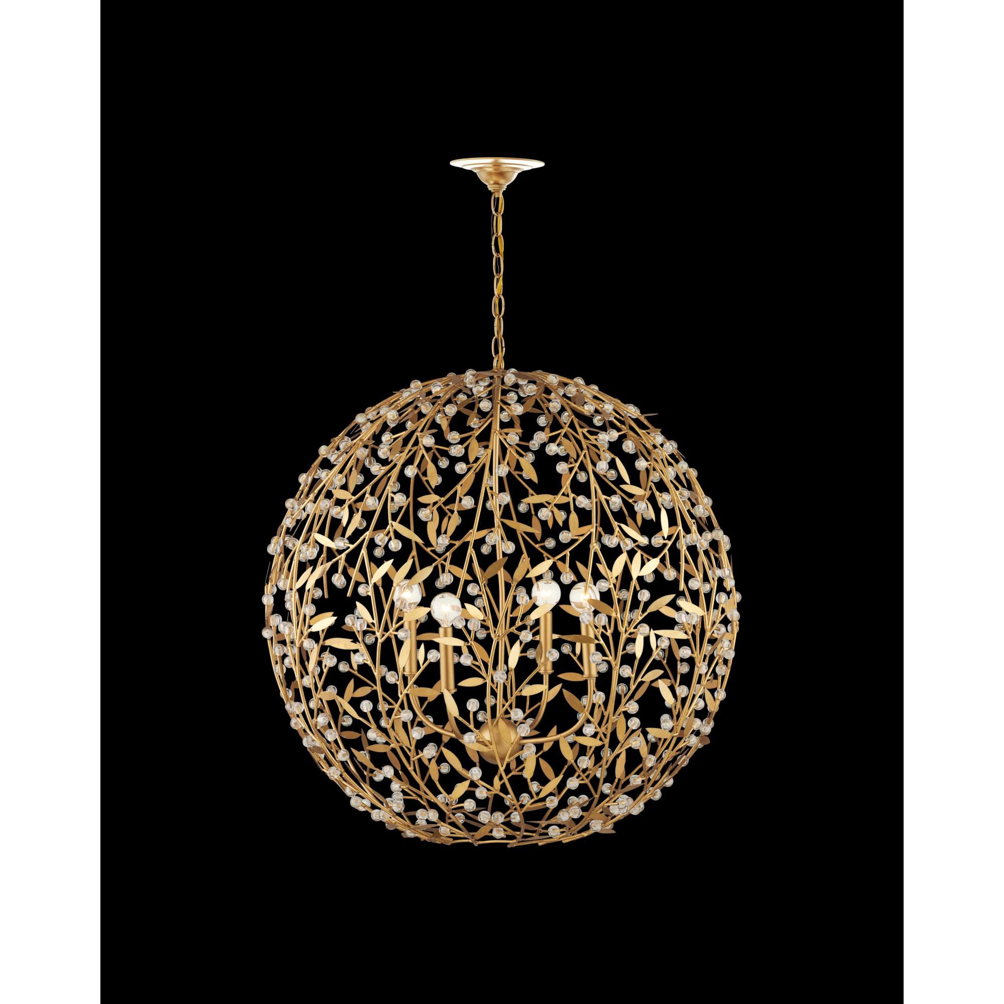 Shown in Clear, Contemporary Gold Leaf and Contemporary Gold finish