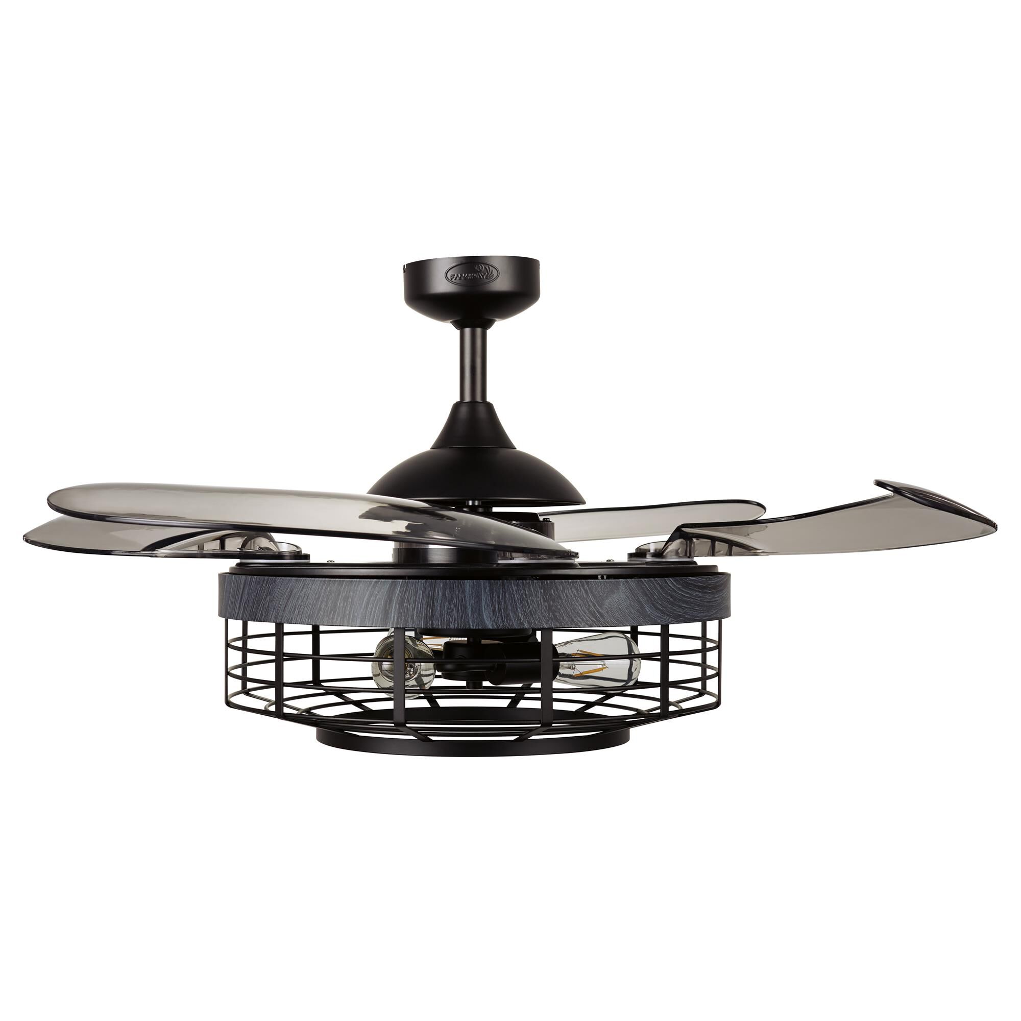Shown in Black with Smoke finish
