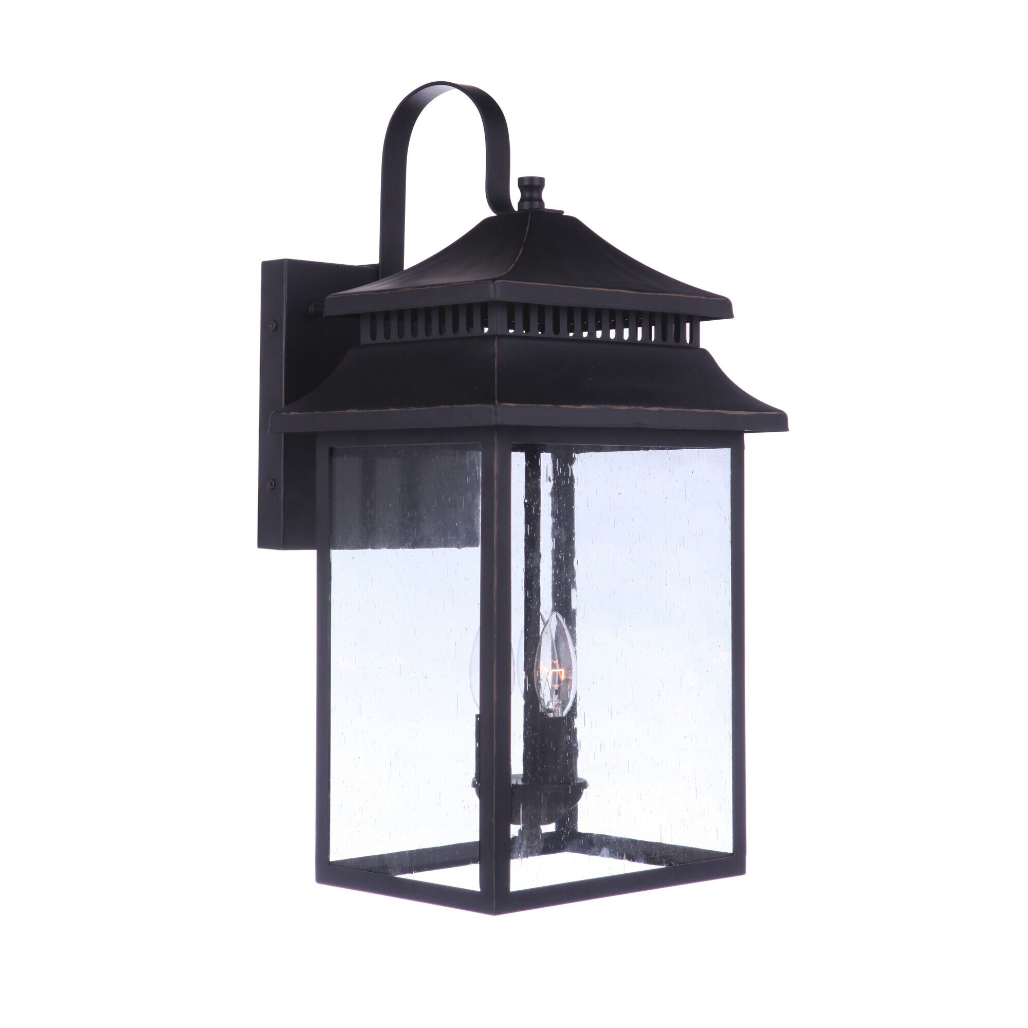 Crossbend 24 Inch Outdoor Wall Light,